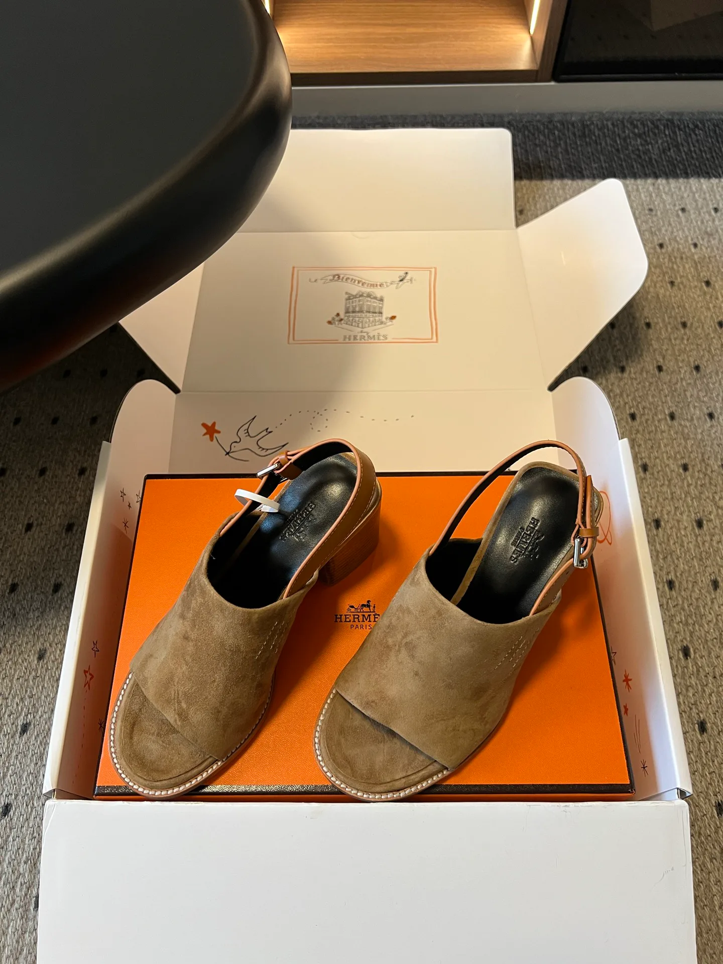 Босоножки Женские Hermes 14622786