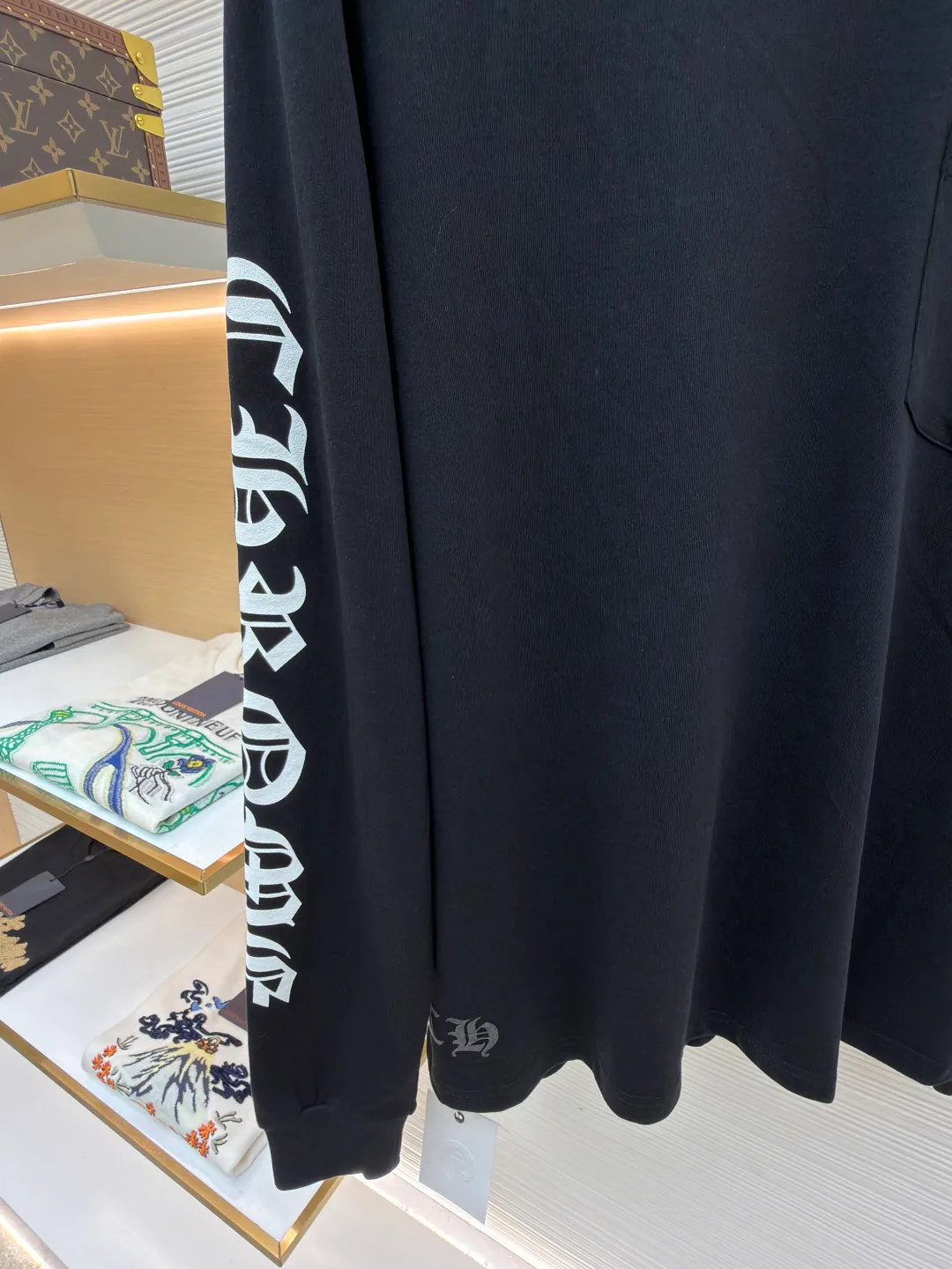 Лонгсливы Мужские Chrome Hearts 11399354