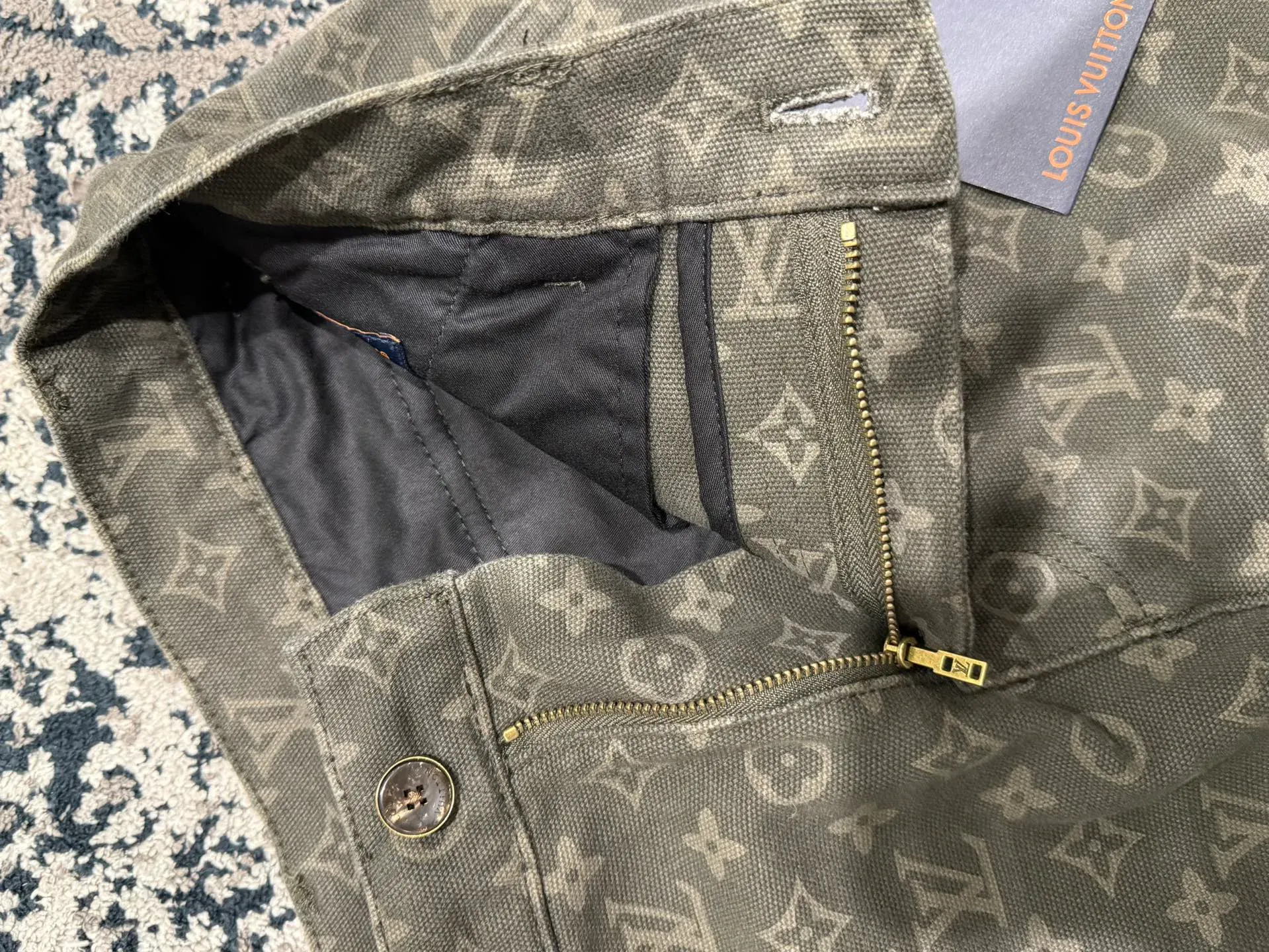 Джинсы Мужские Louis Vuitton 1858638