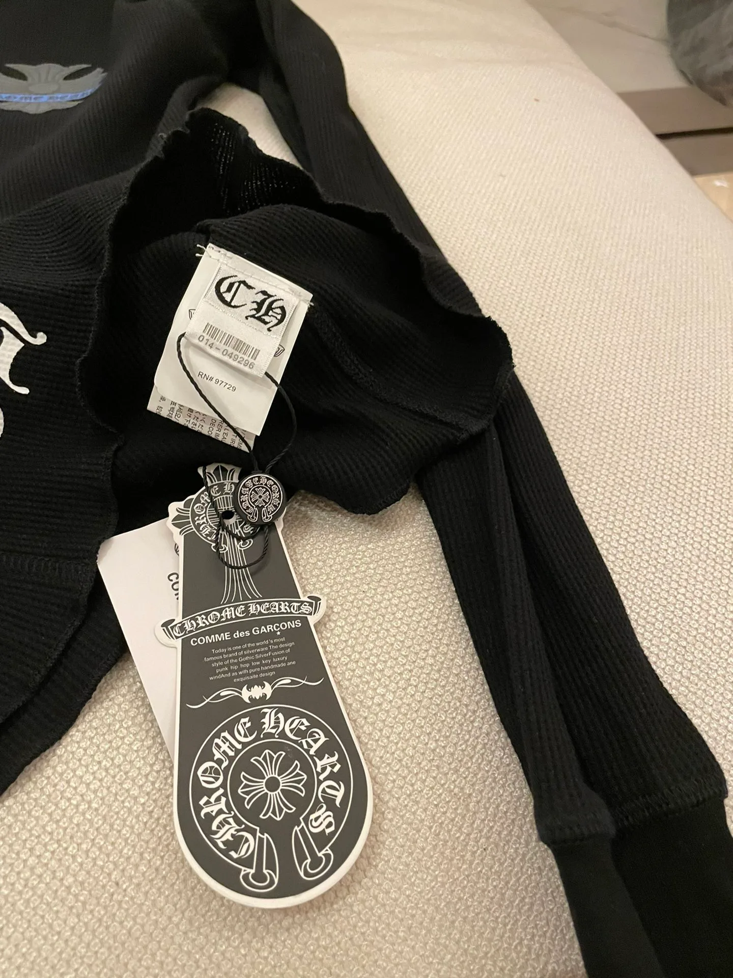 Лонгсливы Женские Chrome Hearts 11901087