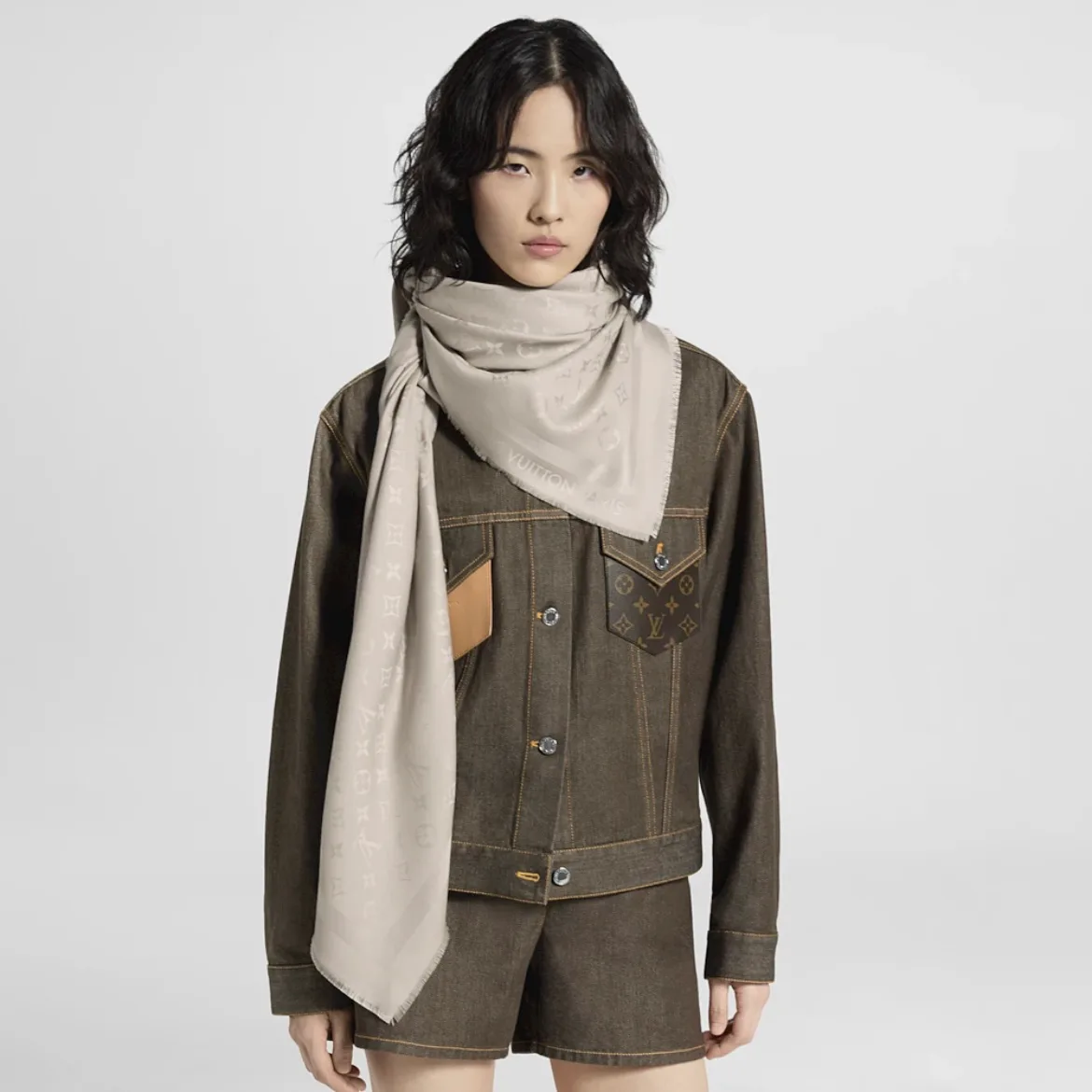 Шарфы Louis Vuitton 17928307