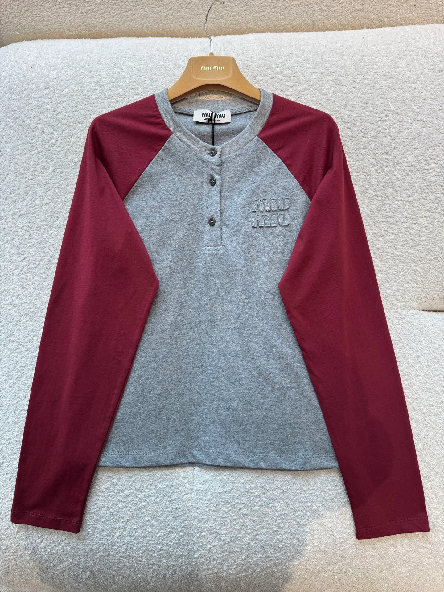 Лонгсливы Женские Miu Miu 4878624