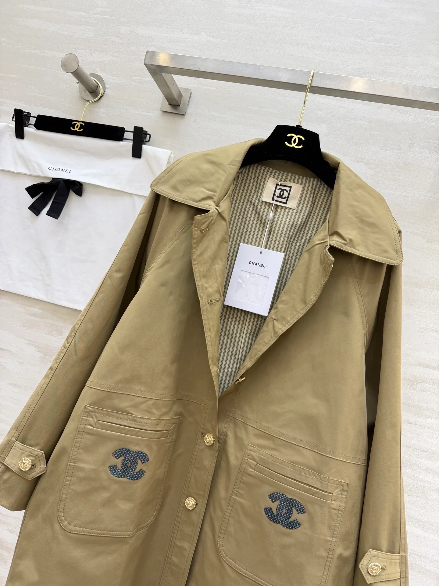 Тренчи Женские Chanel 10396614