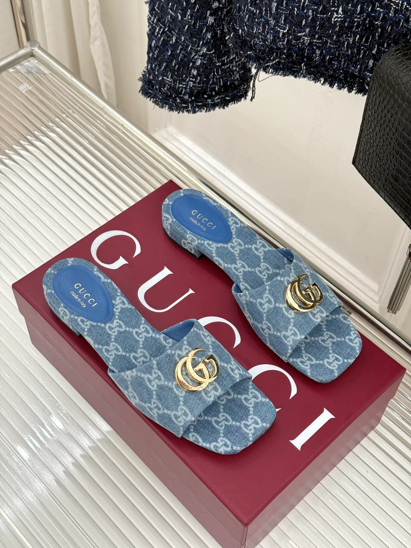 Шлепанцы Женские Gucci 12633026