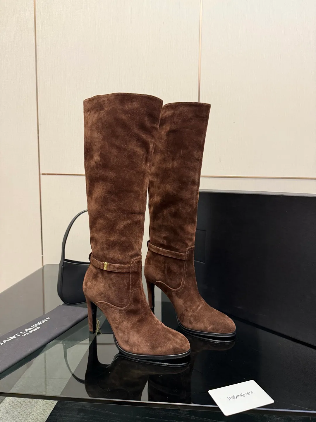 Сапоги Женские Saint Laurent 375044