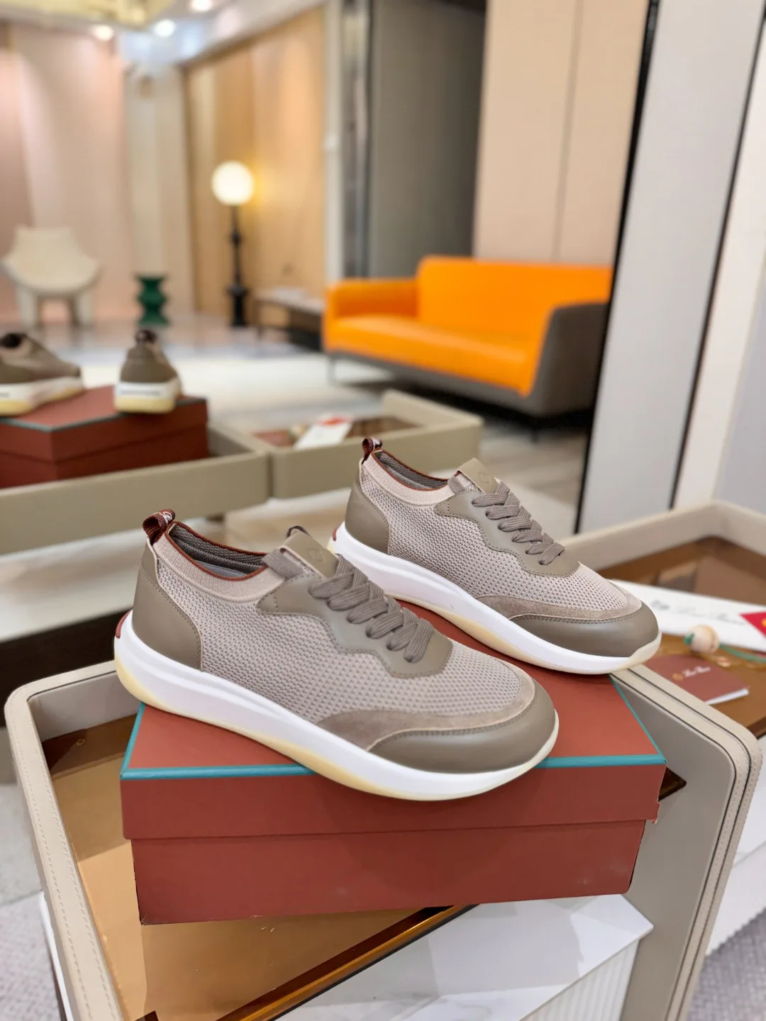 Кроссовки Мужские Loro Piana 18039627