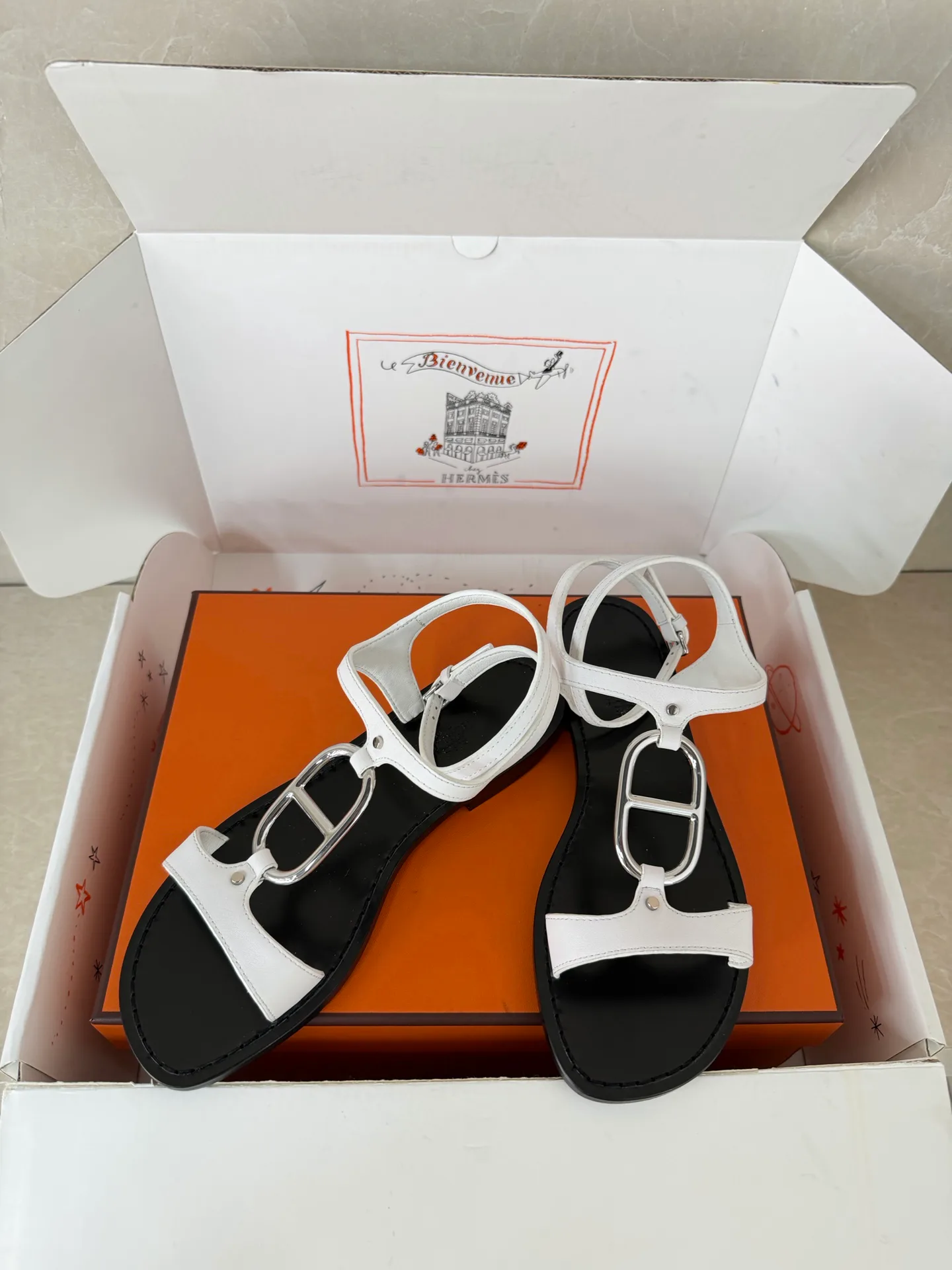 Сандалии Женские Hermes 10824860