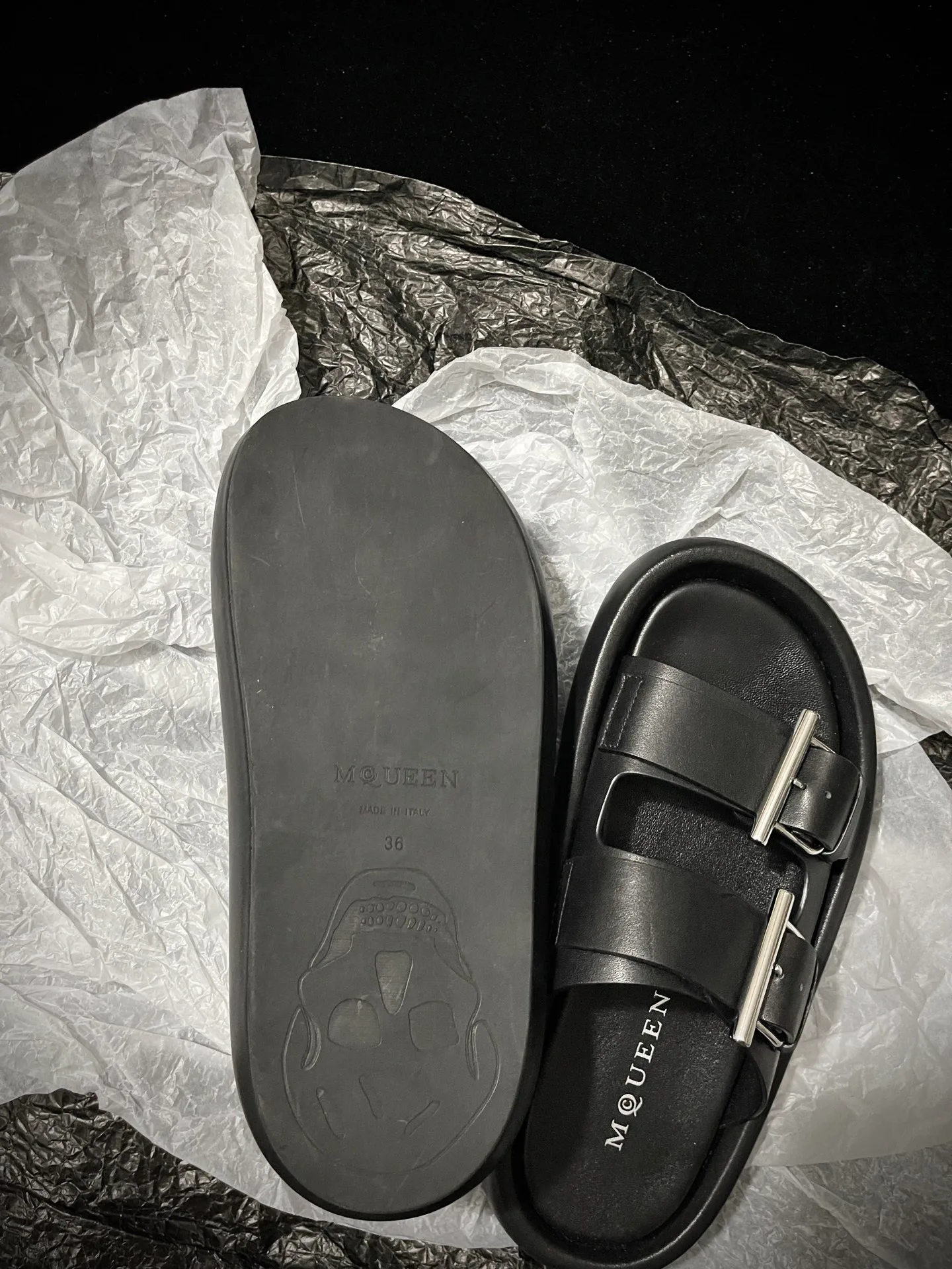 Шлепанцы Женские Alexander Mcqueen 10369