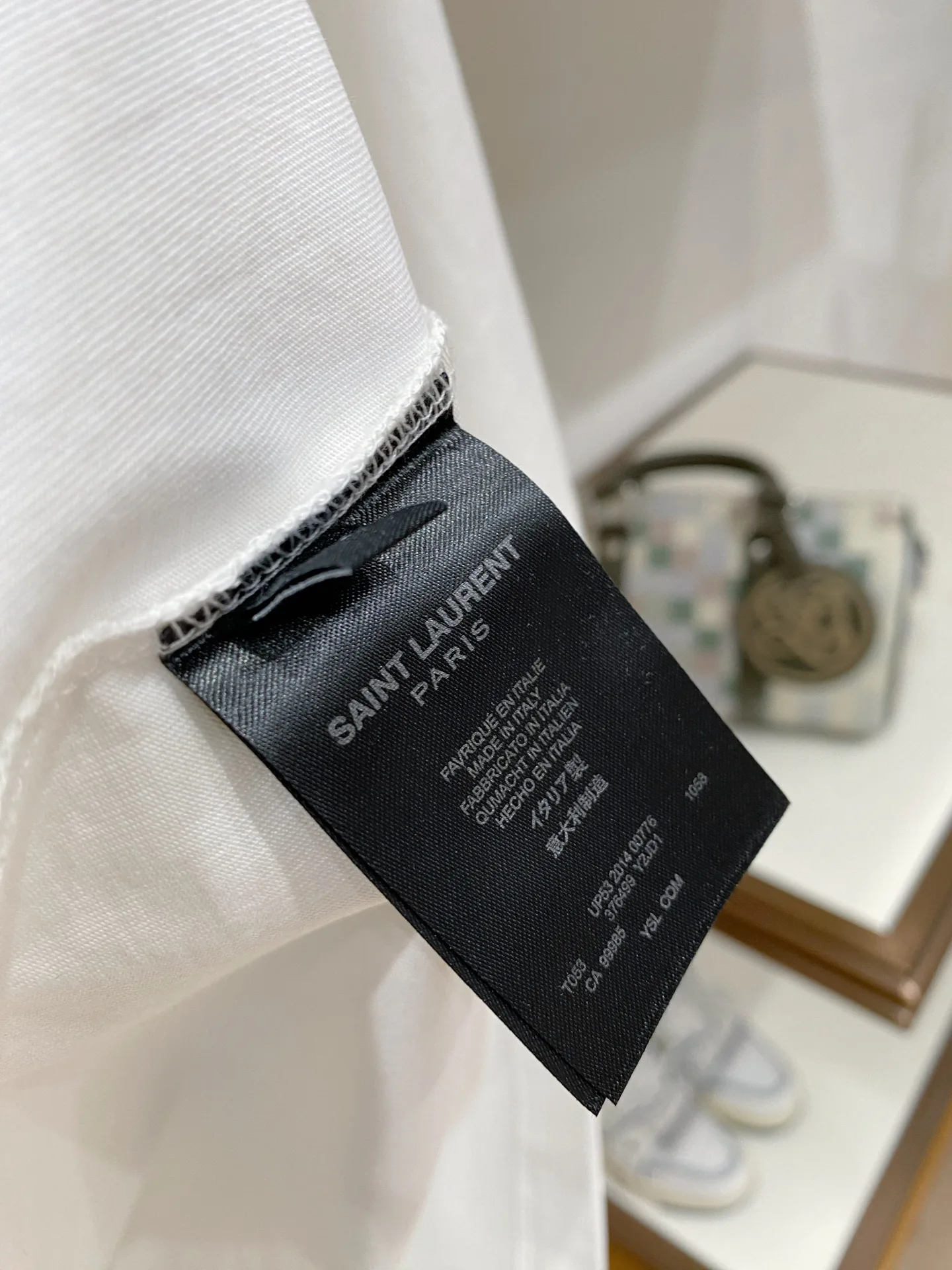 Футболки Мужские Saint Laurent 9891365