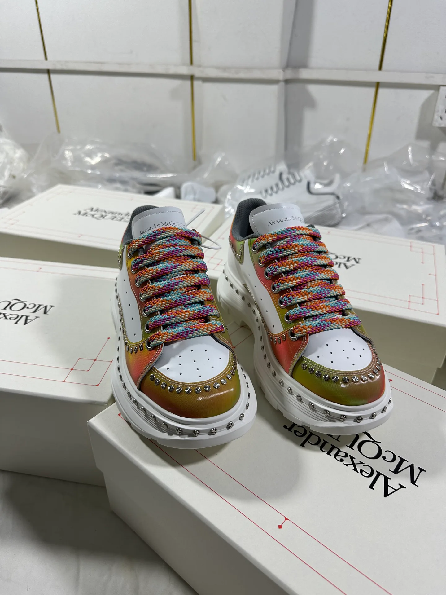 Кроссовки Женские Alexander Mcqueen 18465099