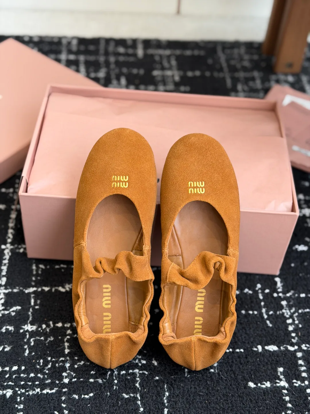 Балетки Женские Miu Miu 13370940
