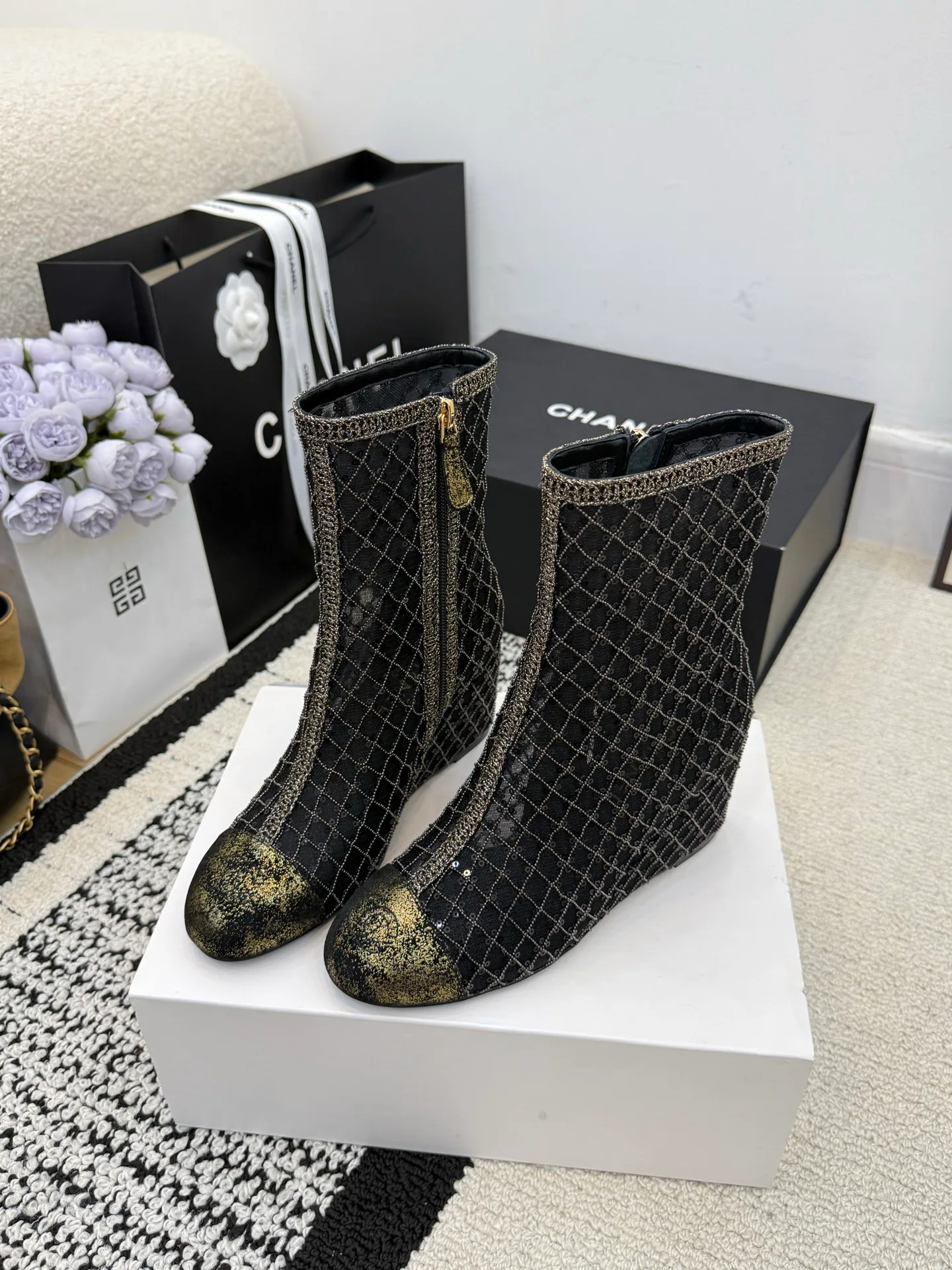 Ботинки Женские Chanel 1224464