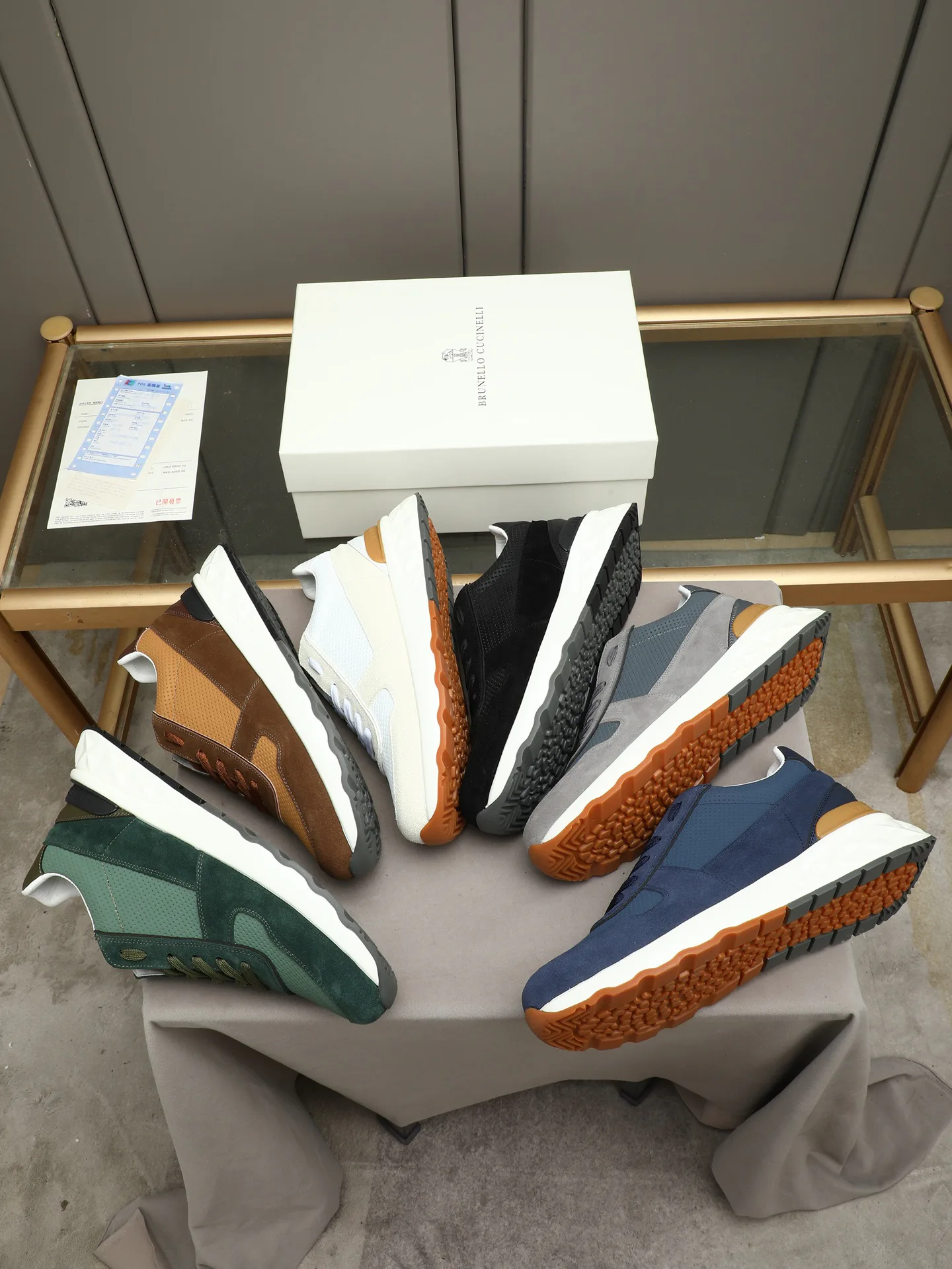 Кроссовки Мужские Brunello Cucinelli 20155464