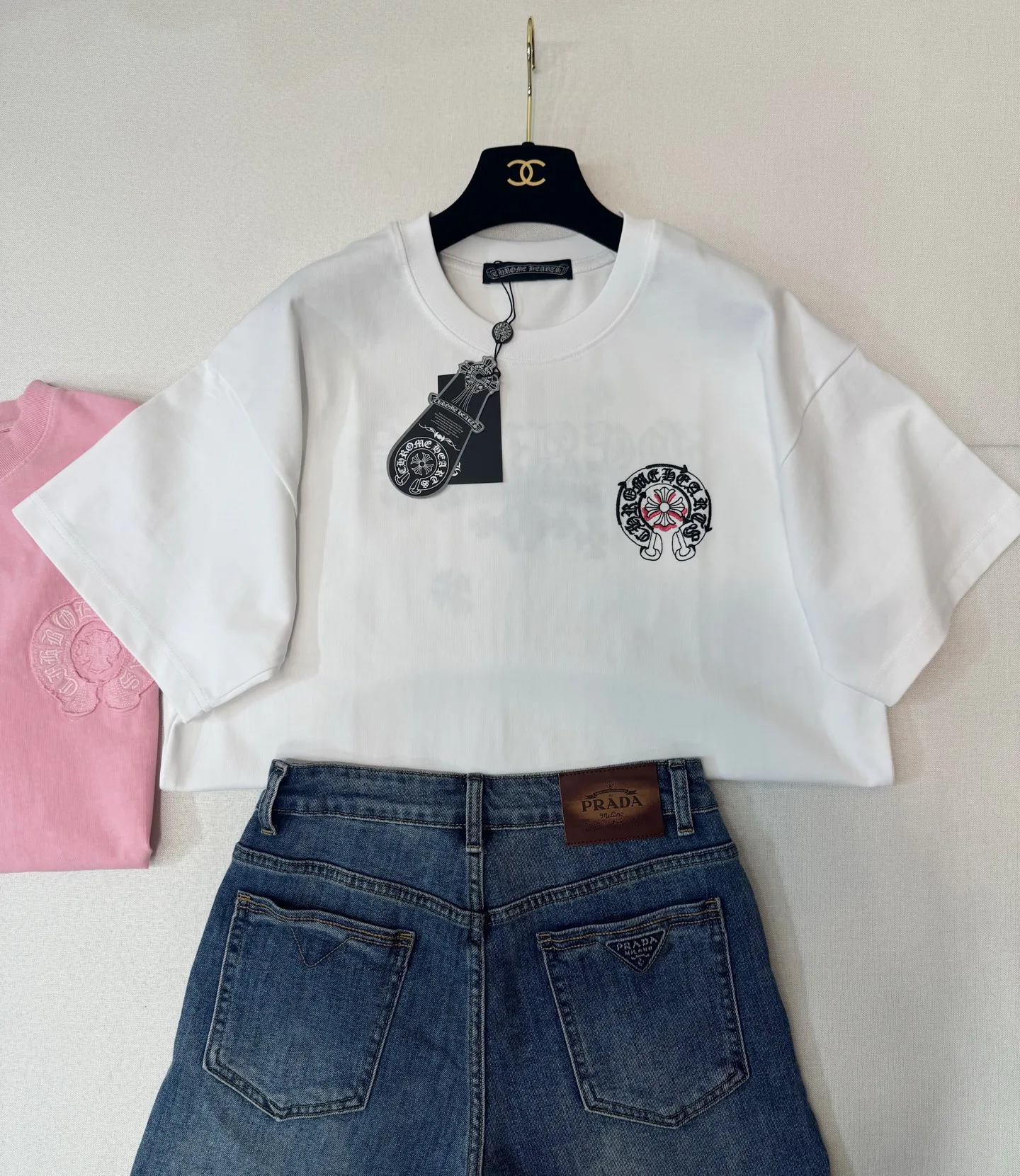 Футболки Женские Chrome Hearts 11686006