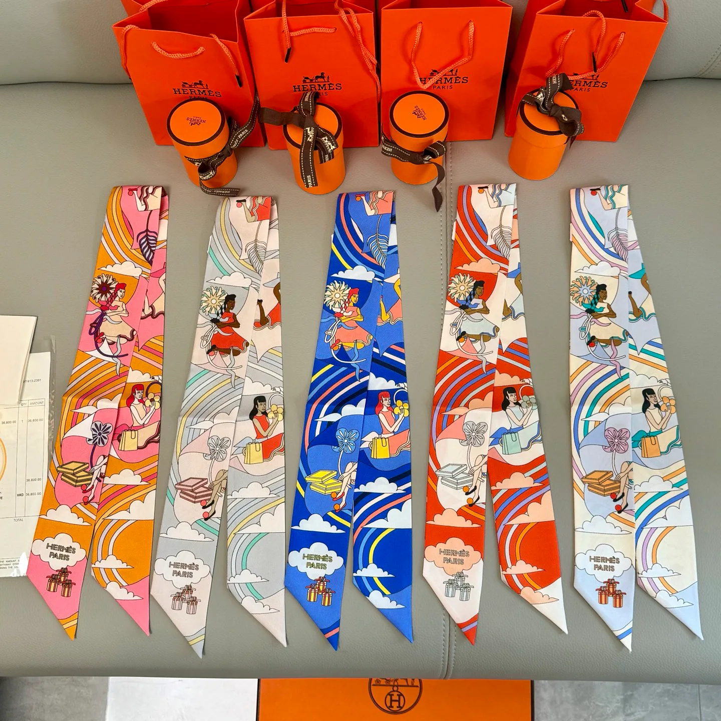 Шарфы Hermes 18381