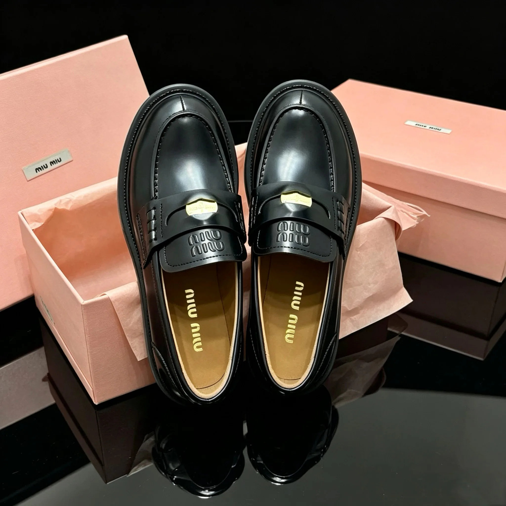Лоферы И Мокасины Женские Miu Miu 18703354