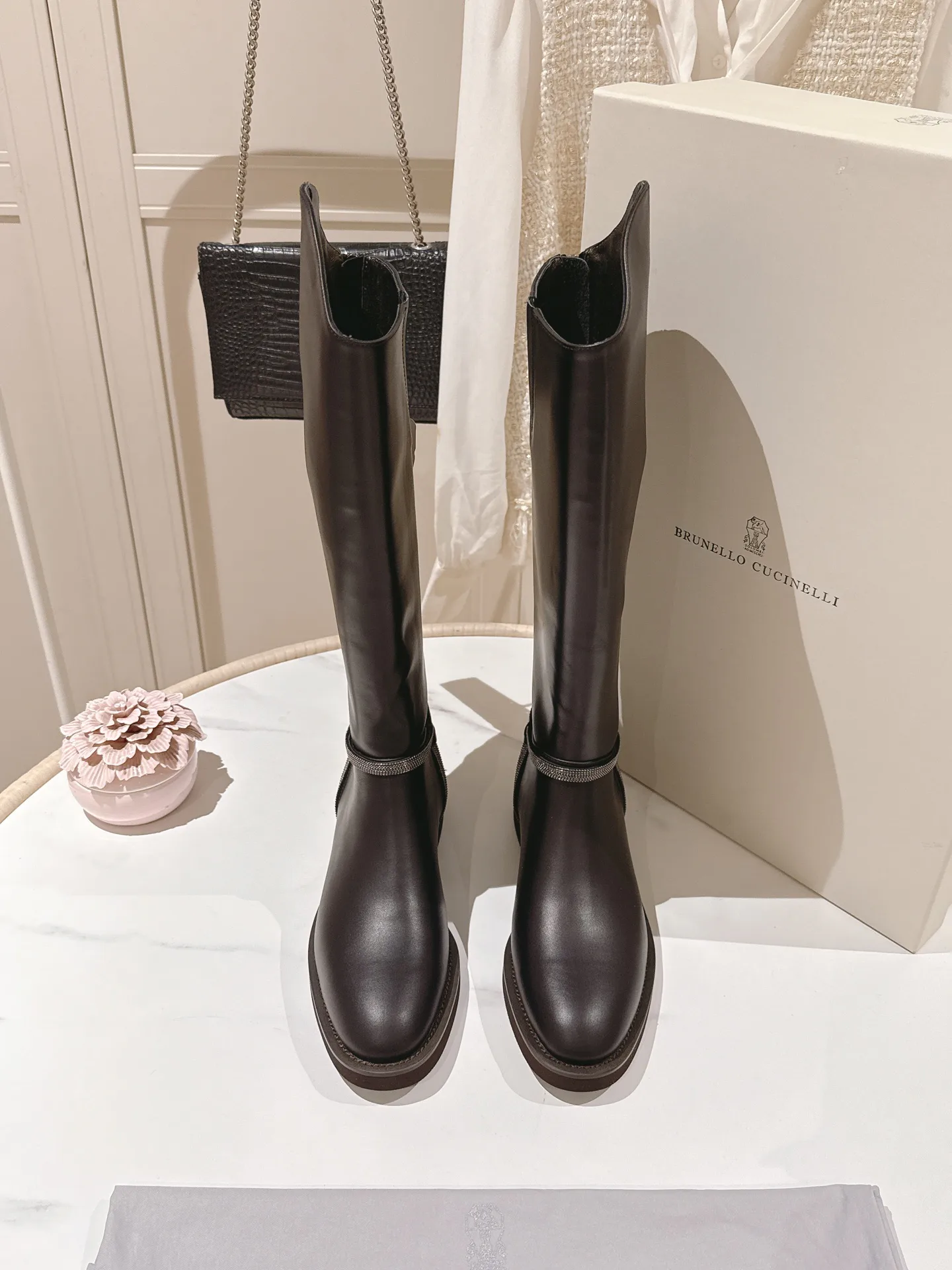 Сапоги Женские Brunello Cucinelli 18217273