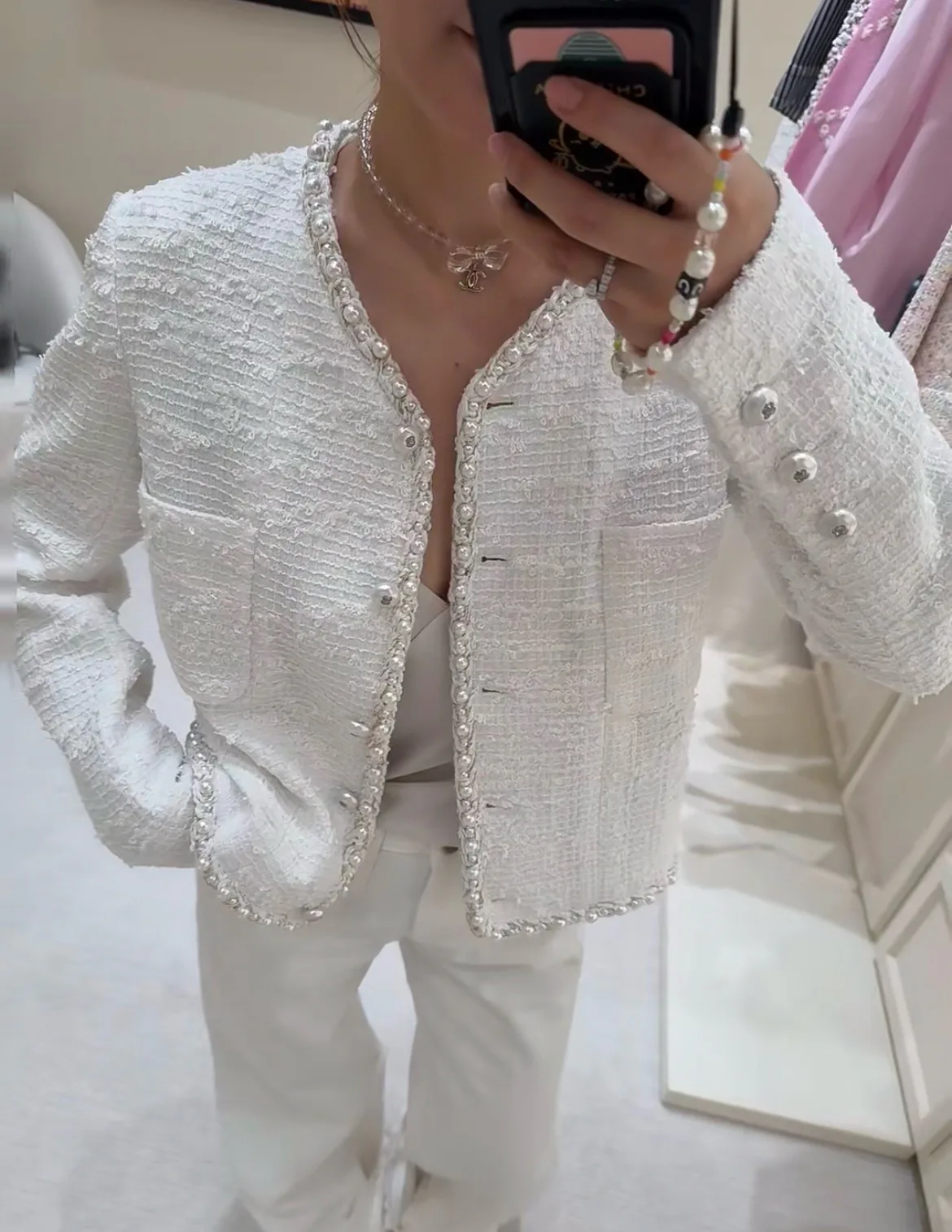 Куртки И Пуховики Женские Chanel 66193