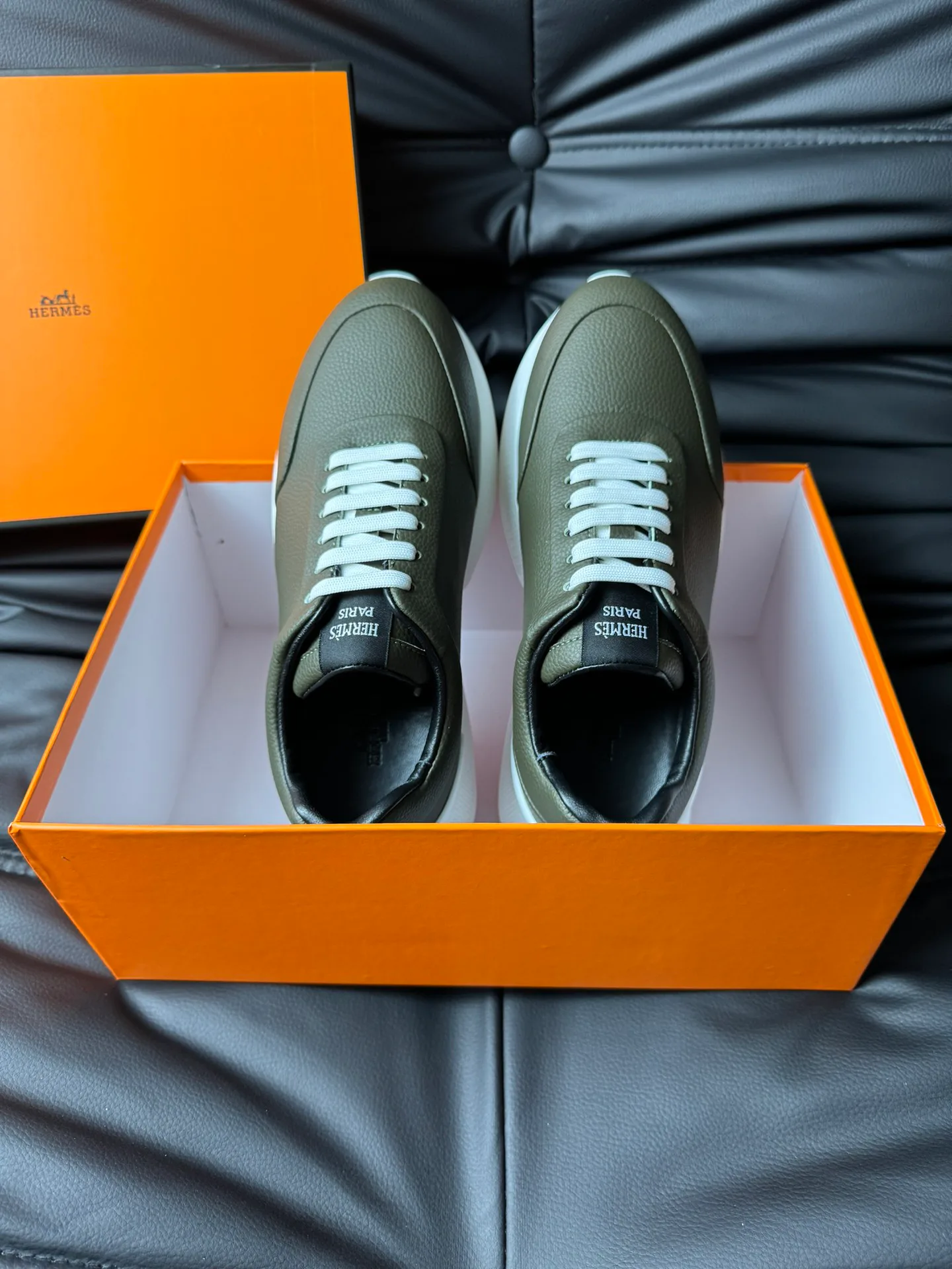 Кроссовки Мужские Hermes 77460