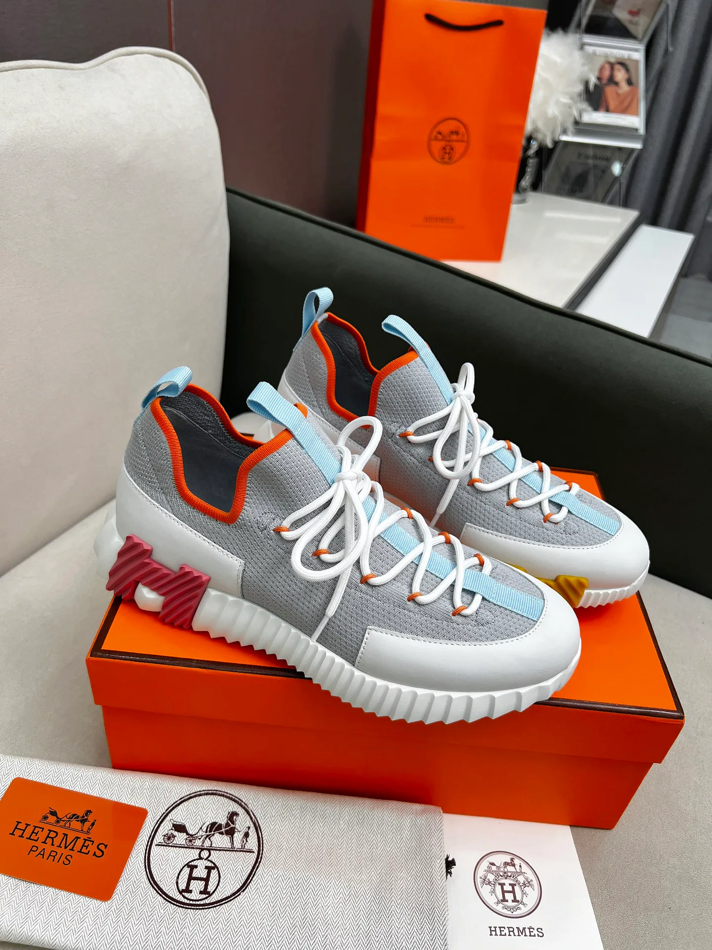 Кроссовки Женские Hermes 2628147