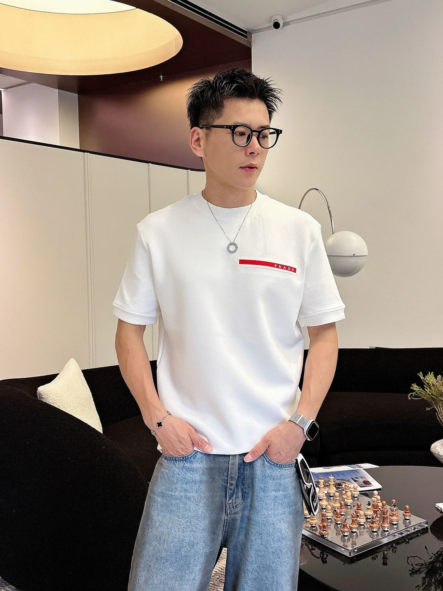 Футболки Женские Prada 688119