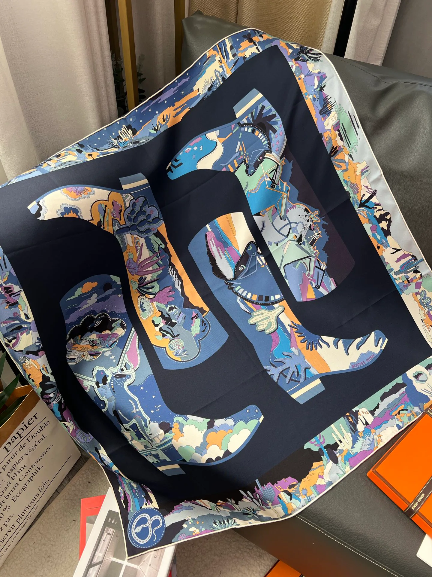 Шарфы Hermes 27658