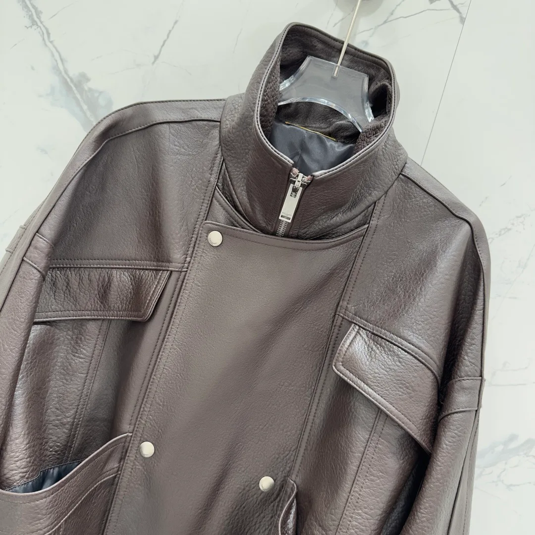 Кожаные Куртки И Дублёнки Женские Saint Laurent 11164794