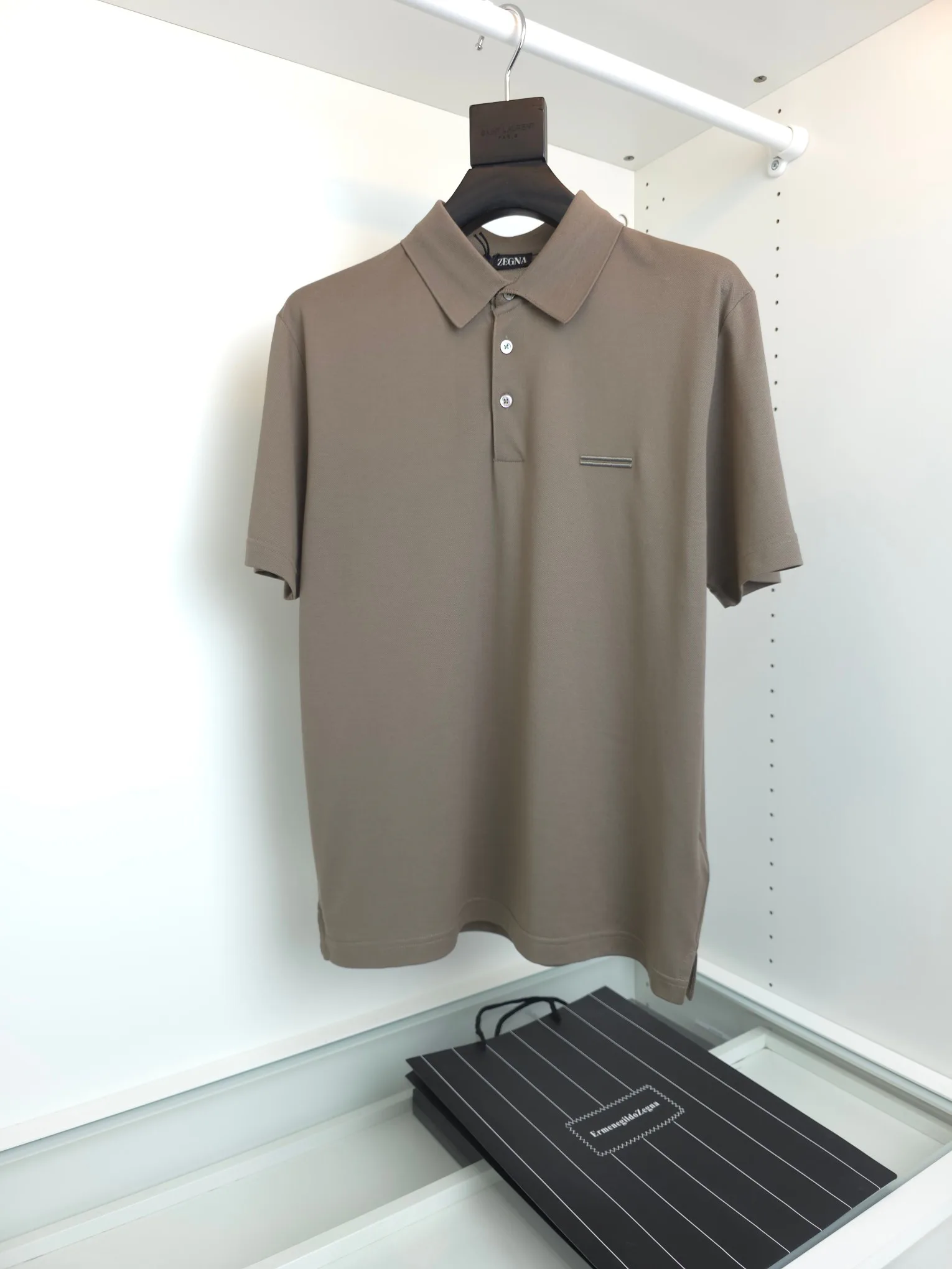 Рубашки Мужские Zegna 12789741