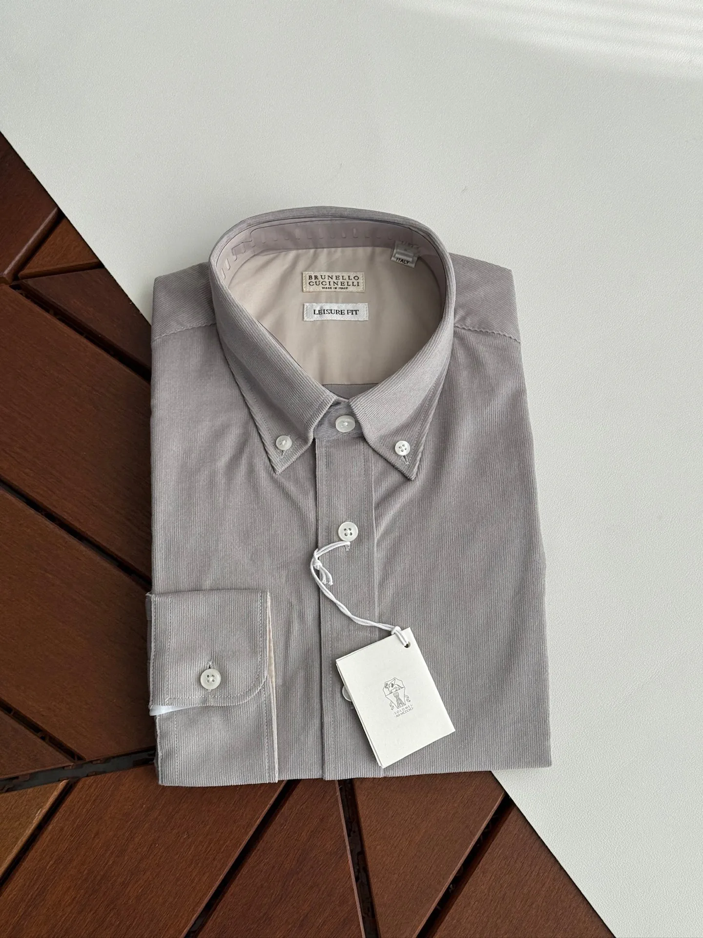 Рубашки Мужские Brunello Cucinelli 10629449