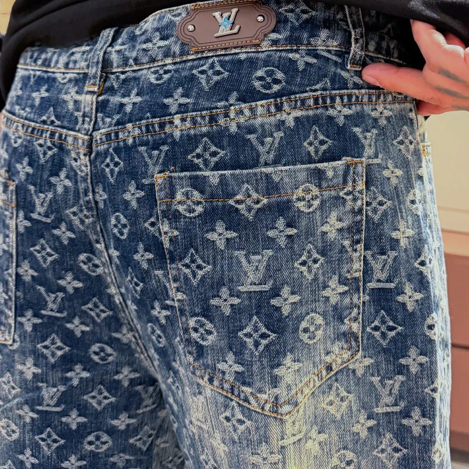 Джинсы Мужские Louis Vuitton 18596831