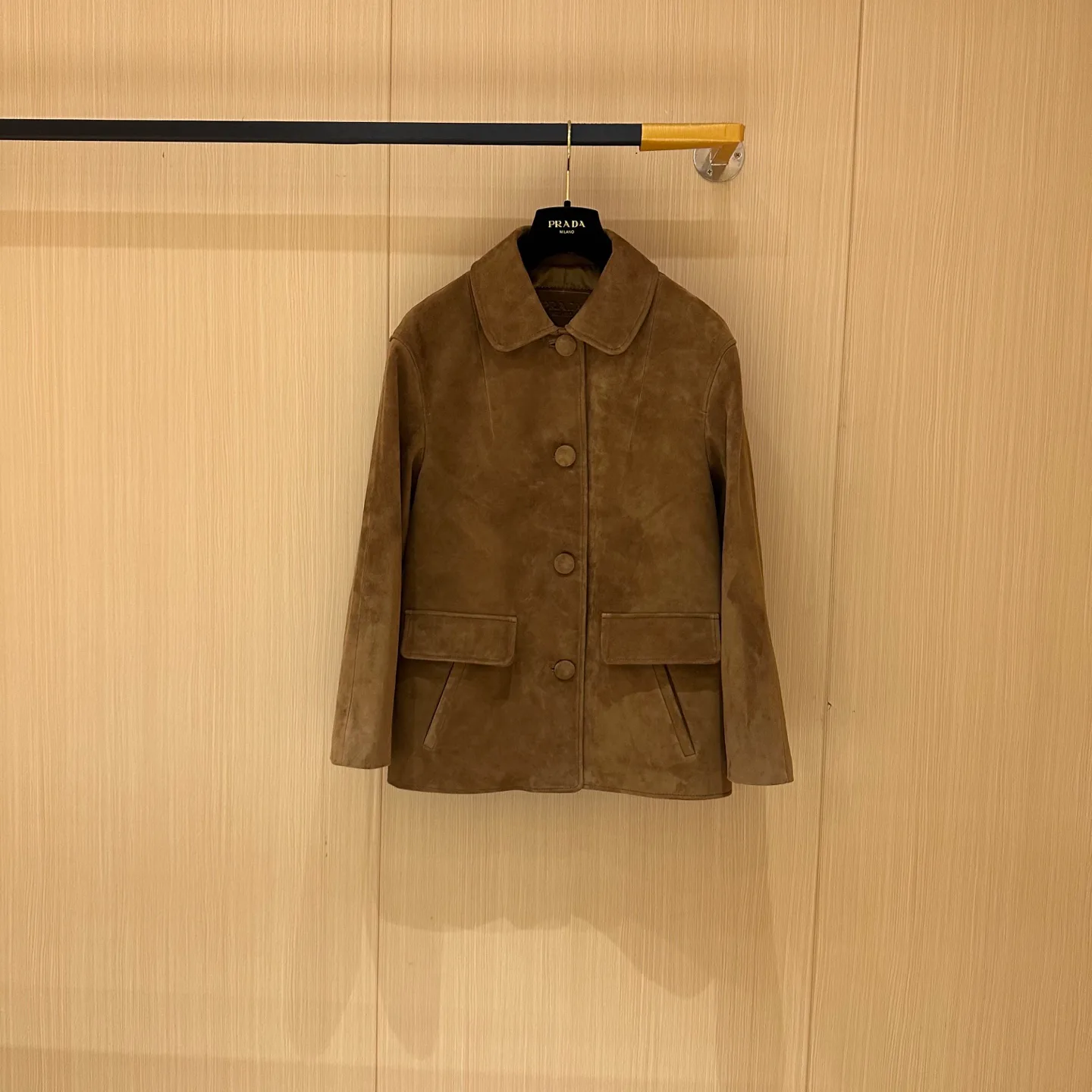 Кожаные Куртки И Дублёнки Женские Prada 11273790