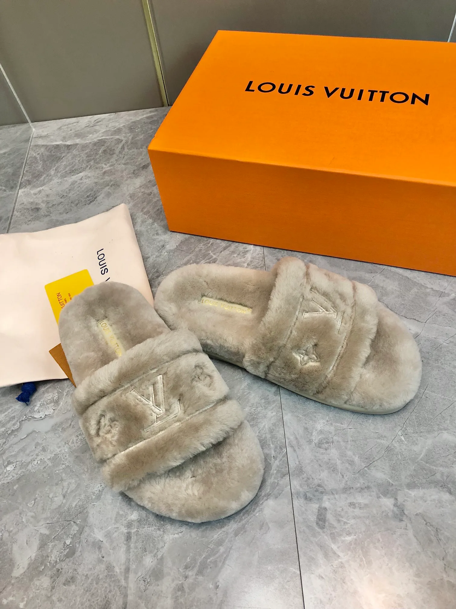 Тапочки Женские Louis Vuitton 19767273