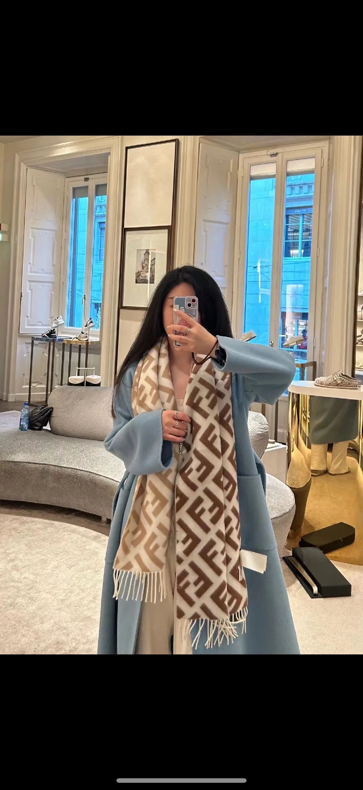 Шарфы Fendi 17448568