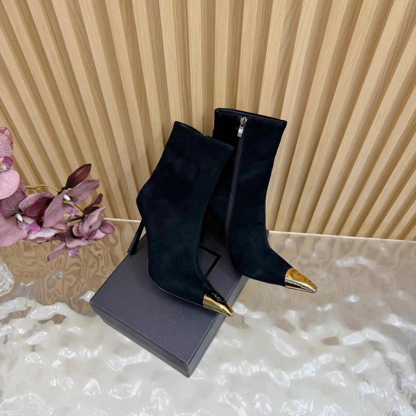 Ботильоны Женские Saint Laurent 573760