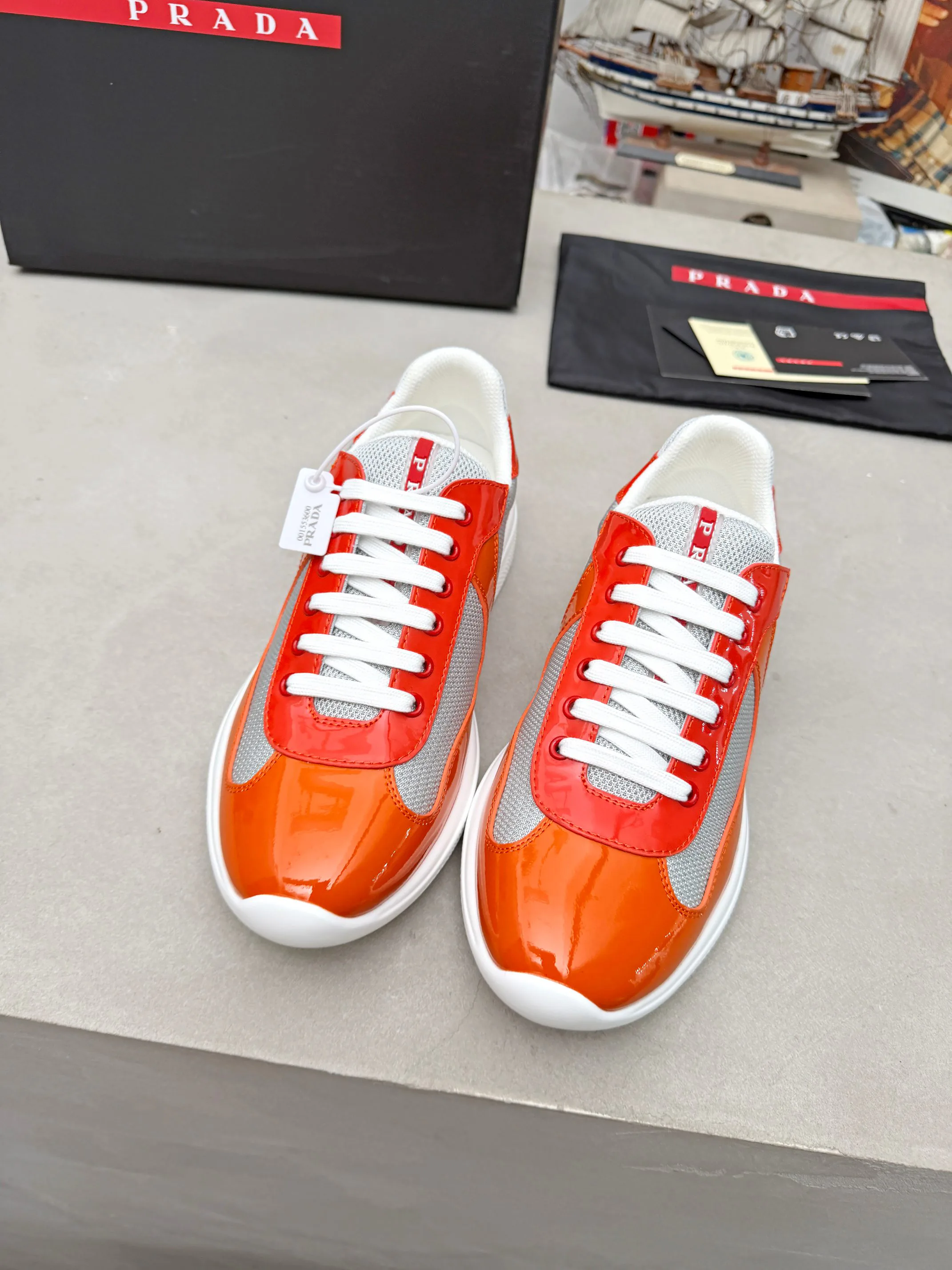 Кроссовки Женские Prada 17704072