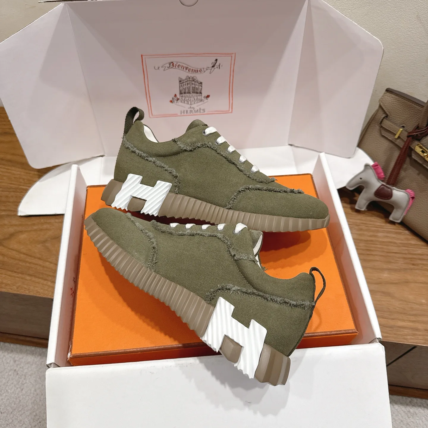 Кеды Женские Hermes 4214621
