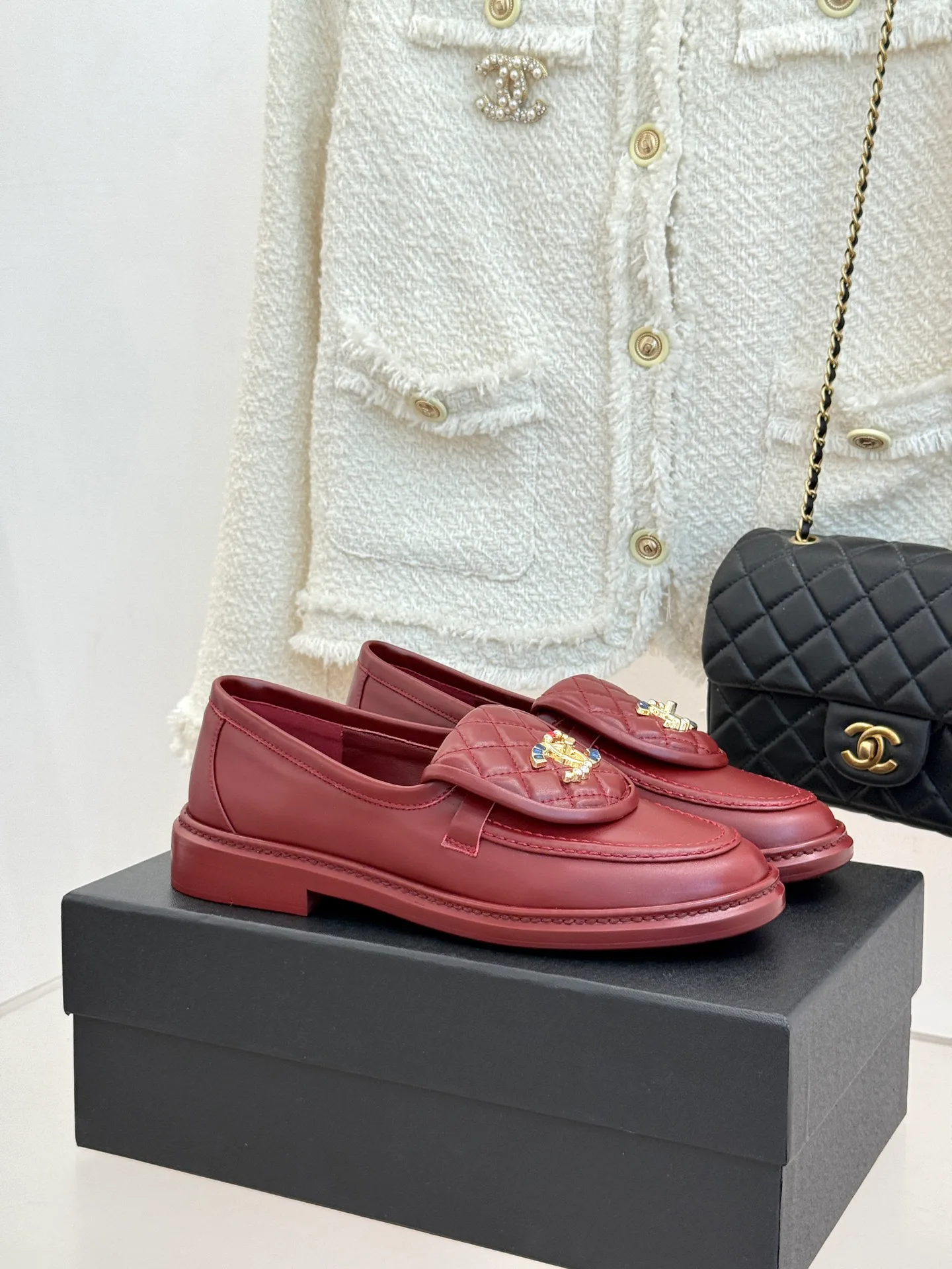 Лоферы И Мокасины Женские Chanel 17336059
