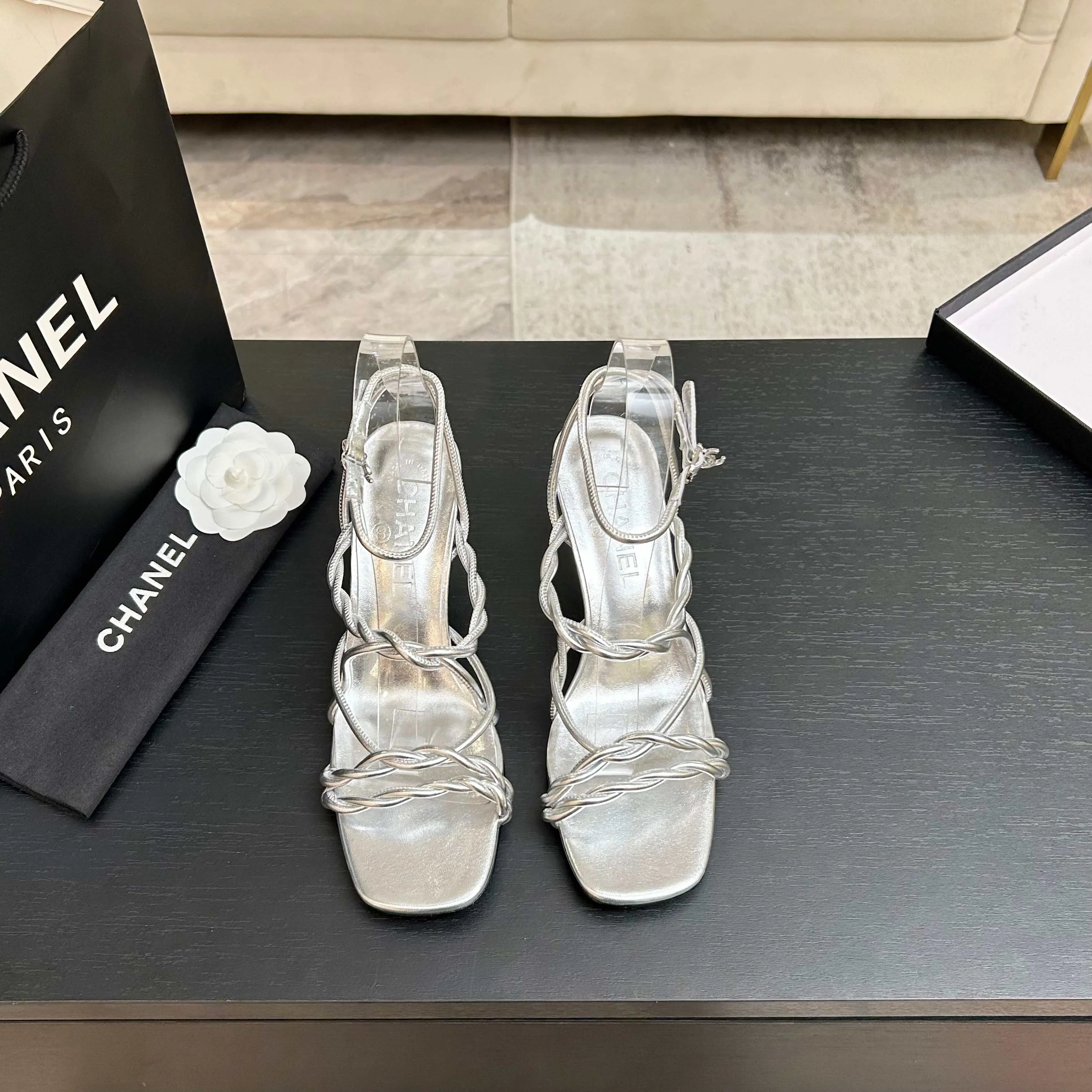 Босоножки Женские Chanel 11776663