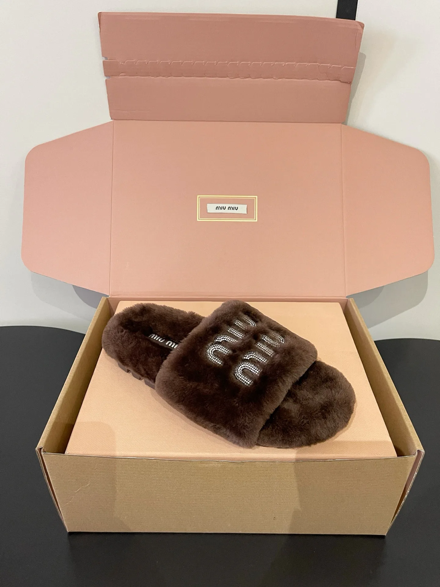 Тапочки Женские Miu Miu 18989486