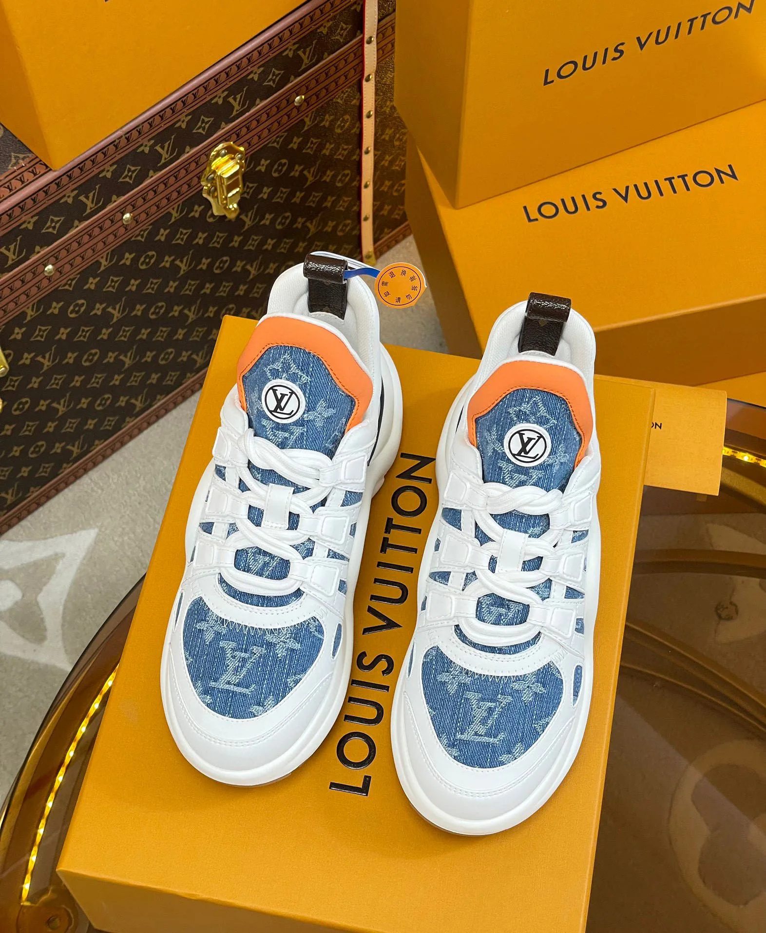 Кроссовки Женские Louis Vuitton 17371