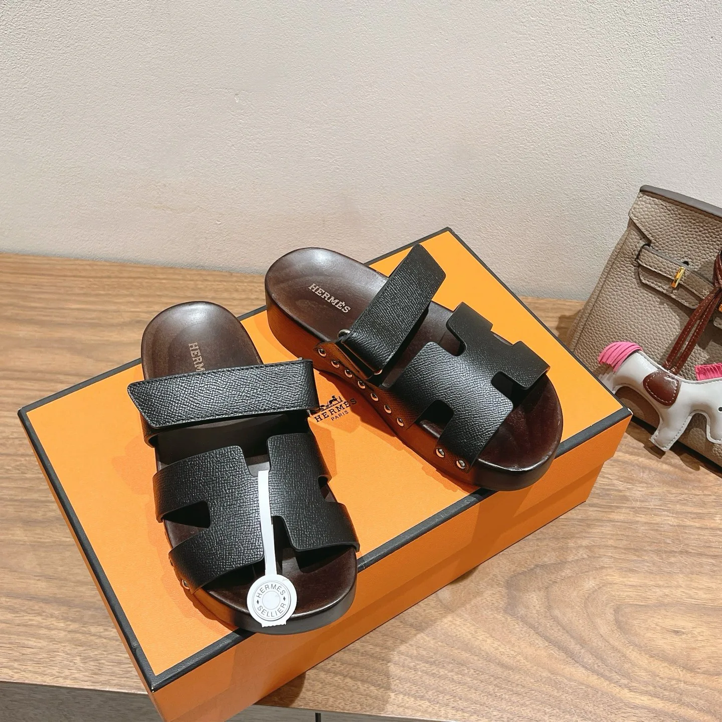 Шлепанцы Женские Hermes 11045