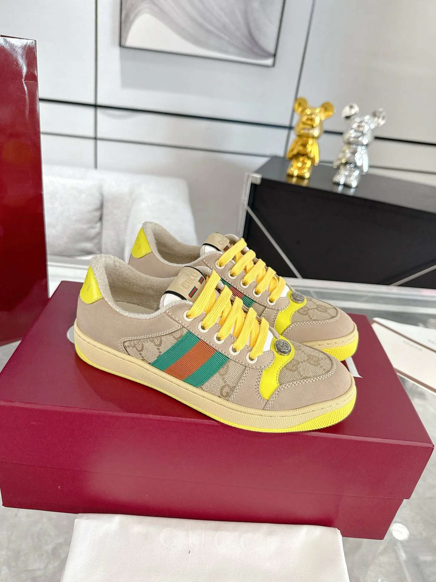 Кроссовки Мужские Gucci 3987018