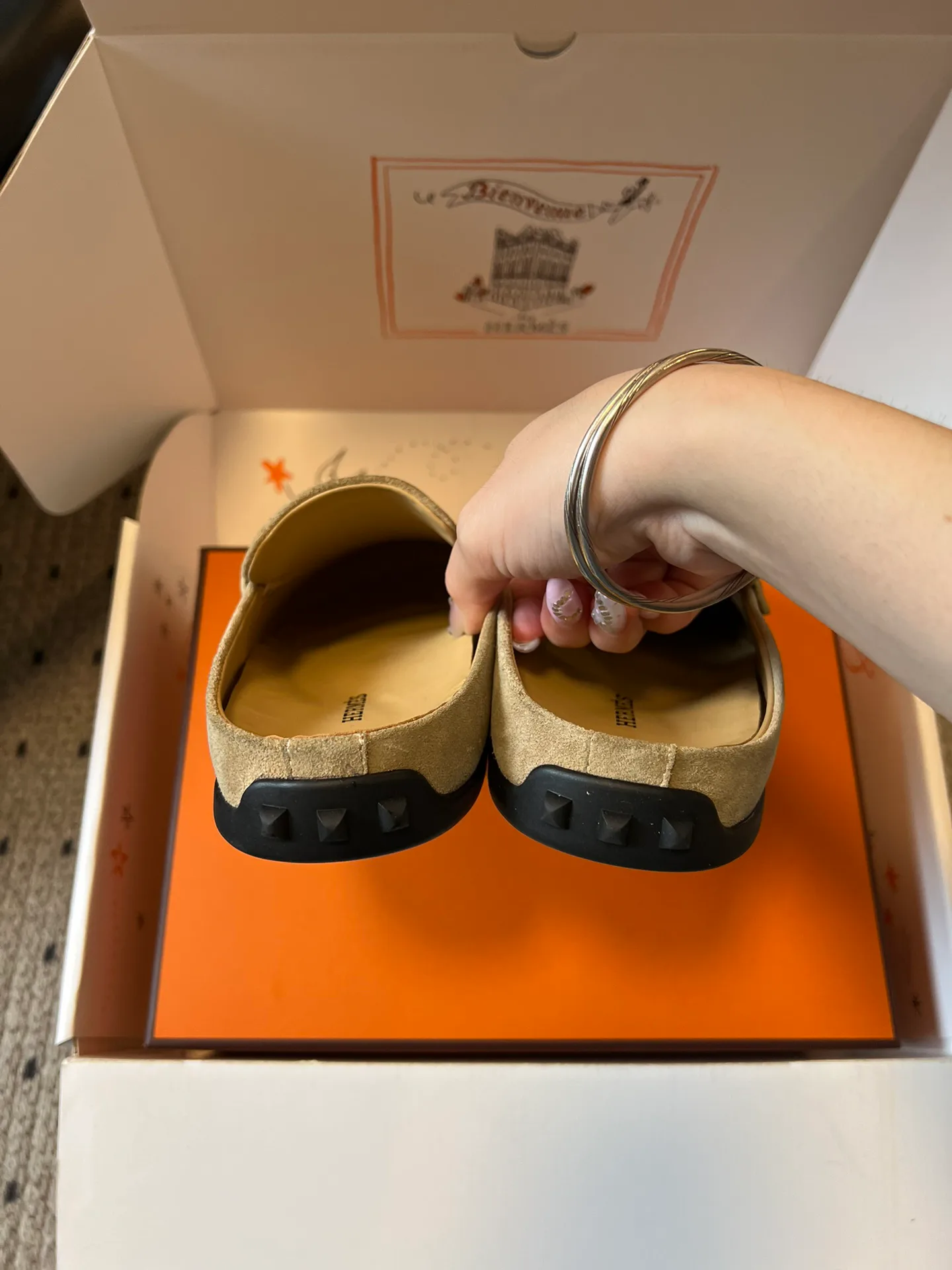 Мюли И Сабо Женские Hermes 10209654