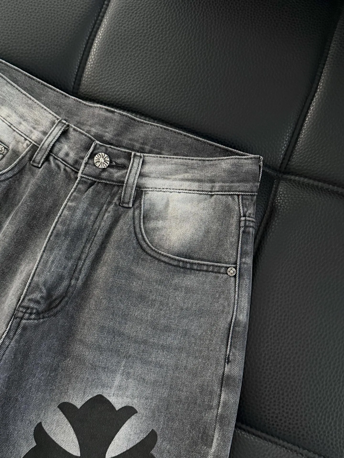 Джинсы Женские Chrome Hearts 13432491