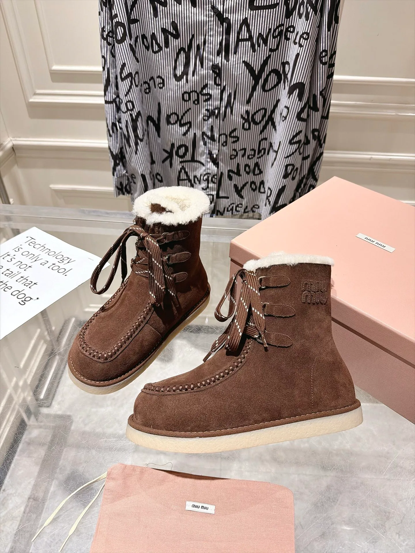 Угги Женские Miu Miu 19002707