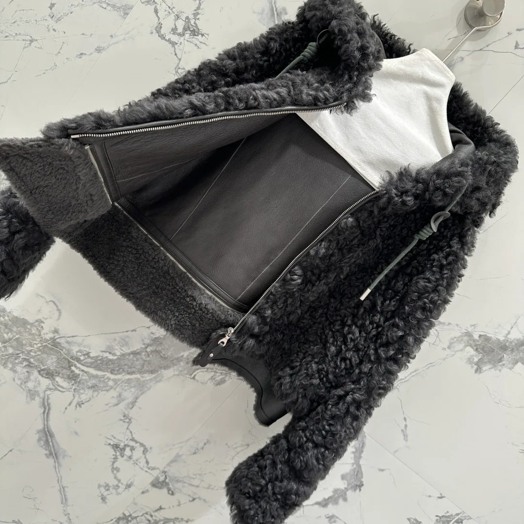 Кожаные Куртки И Дублёнки Женские Loewe 558905