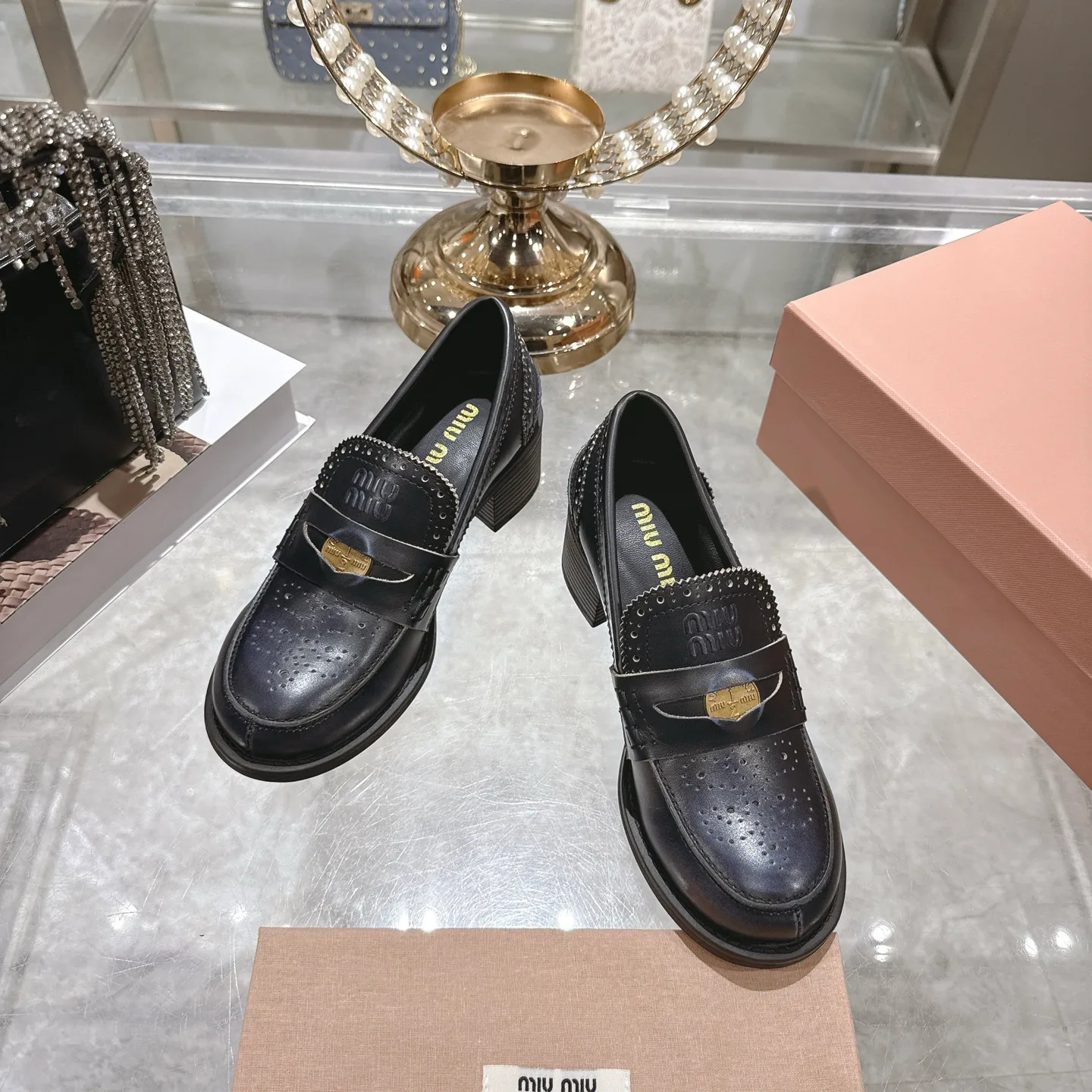 Лоферы Женские Miu Miu 397867