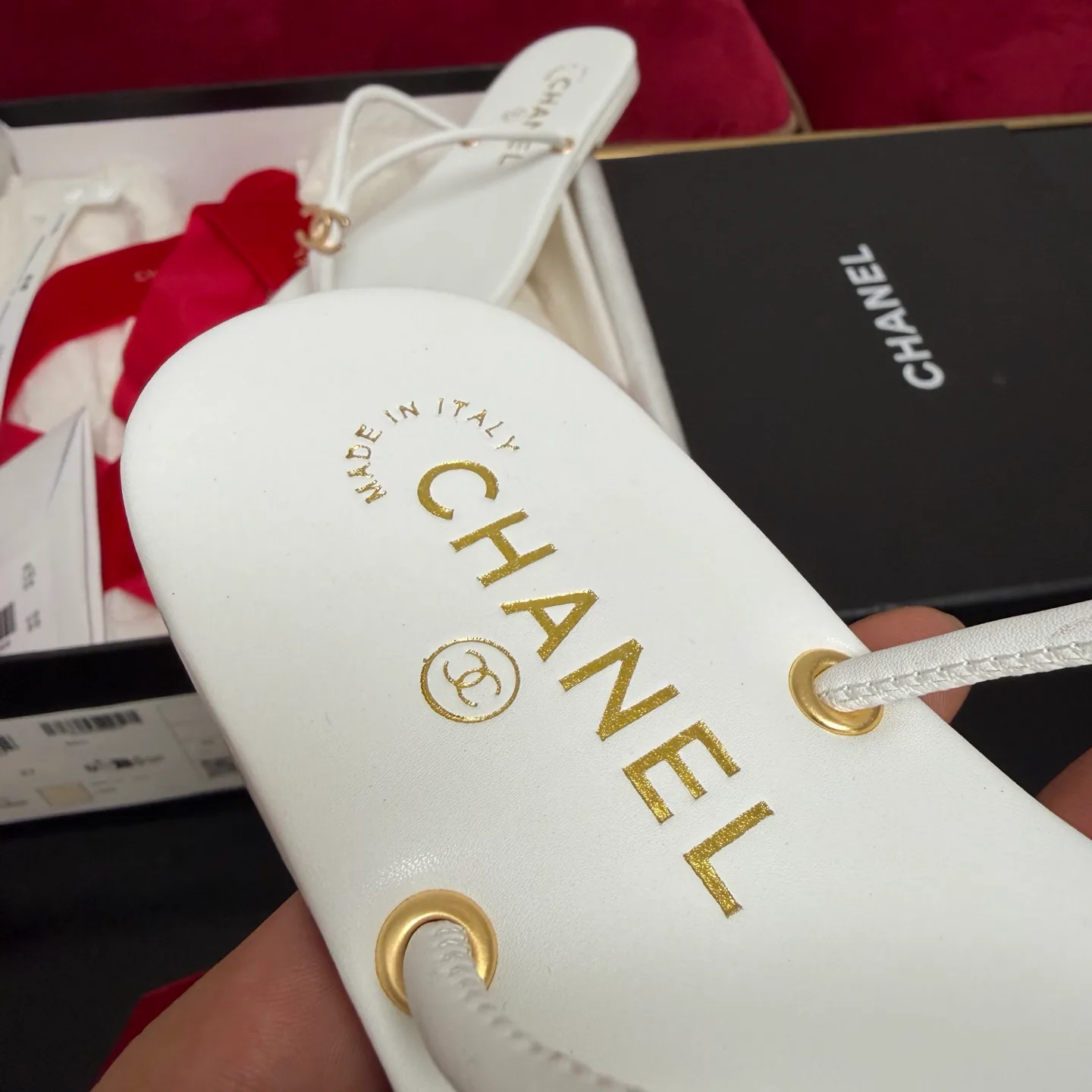 Шлепанцы Женские Chanel 11640617