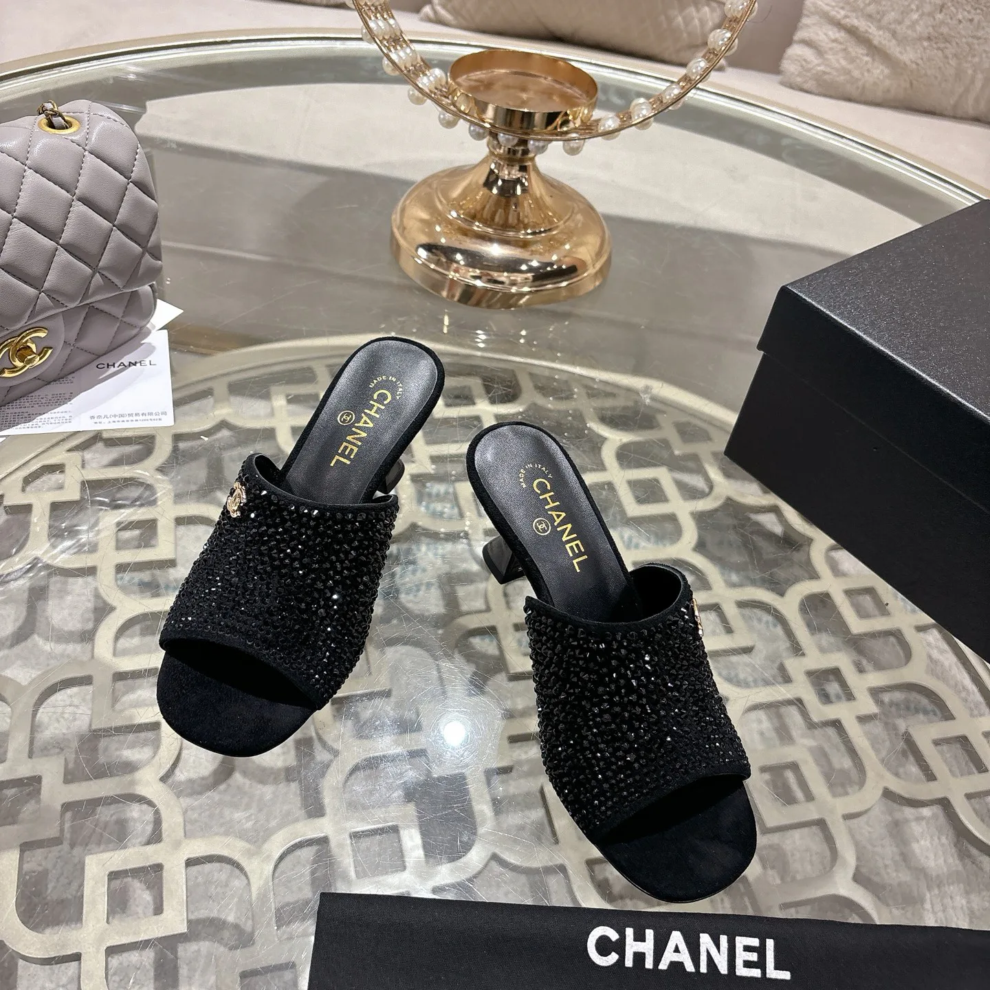 Босоножки Женские Chanel 1590815