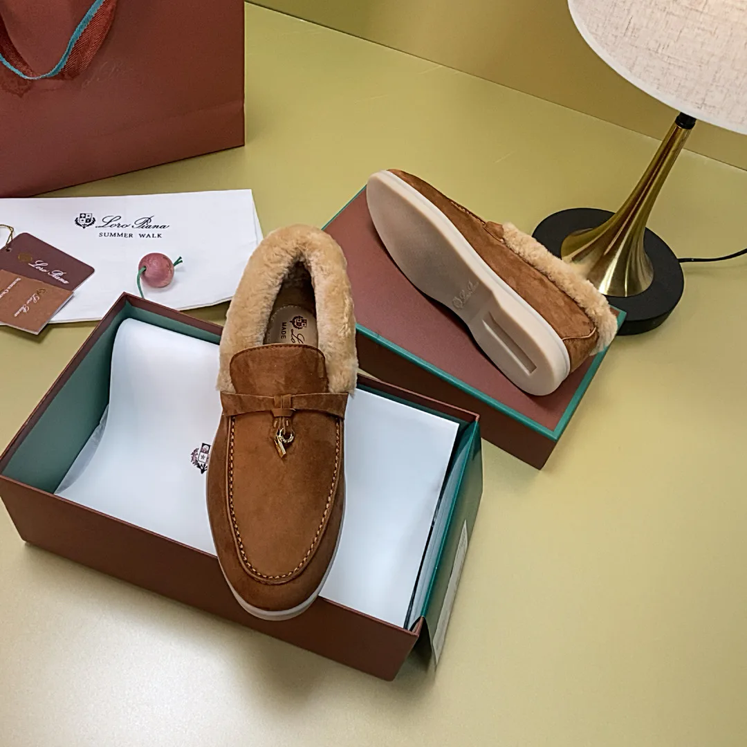 Лоферы И Мокасины Женские Loro Piana 10038636